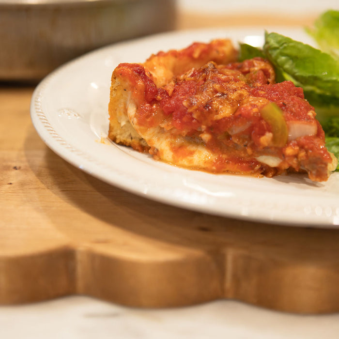 Homemade Chicago Style Pizza