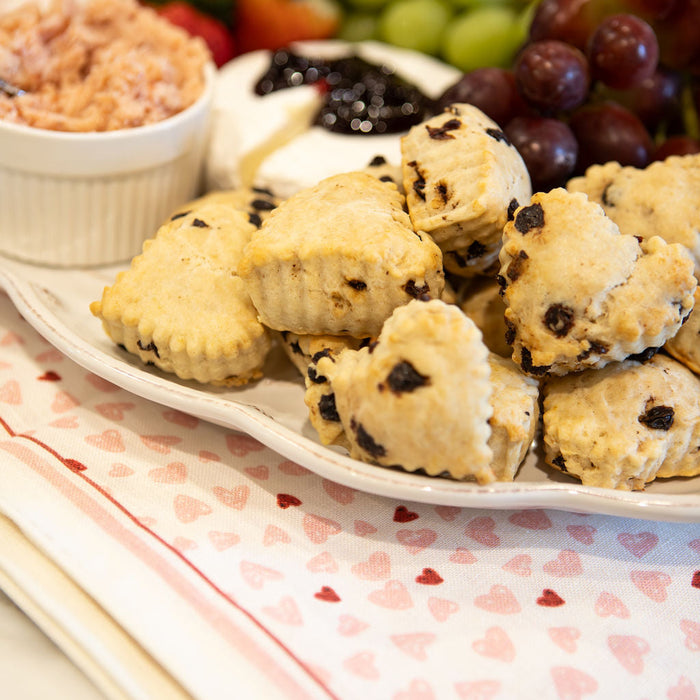 Dinner with Diane: Currant Heart Scones