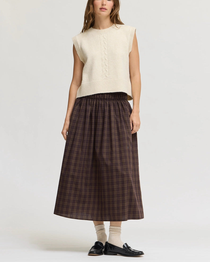 Remi Cable Knit Vest