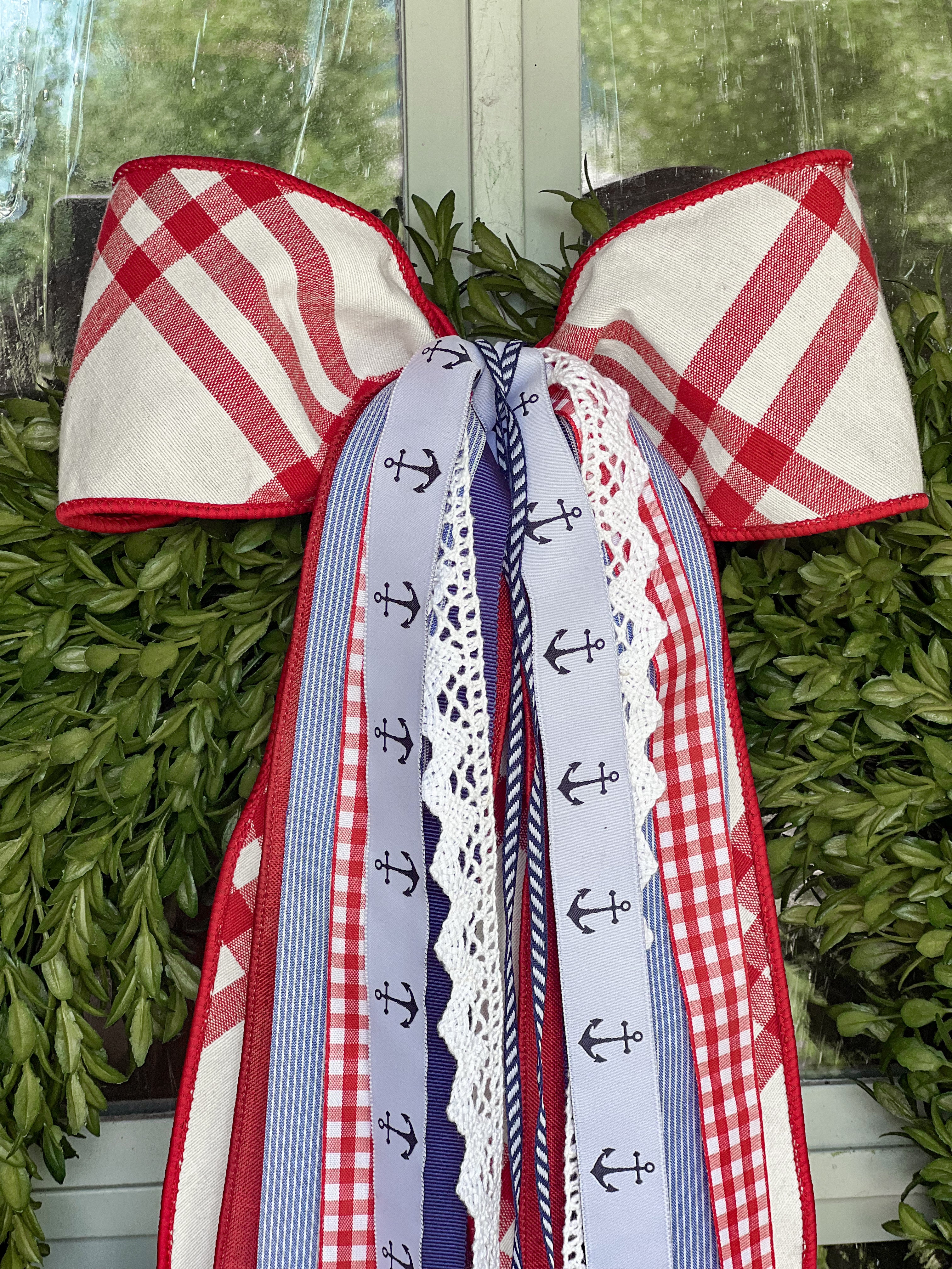 Cape Cottage Wreath Ribbon