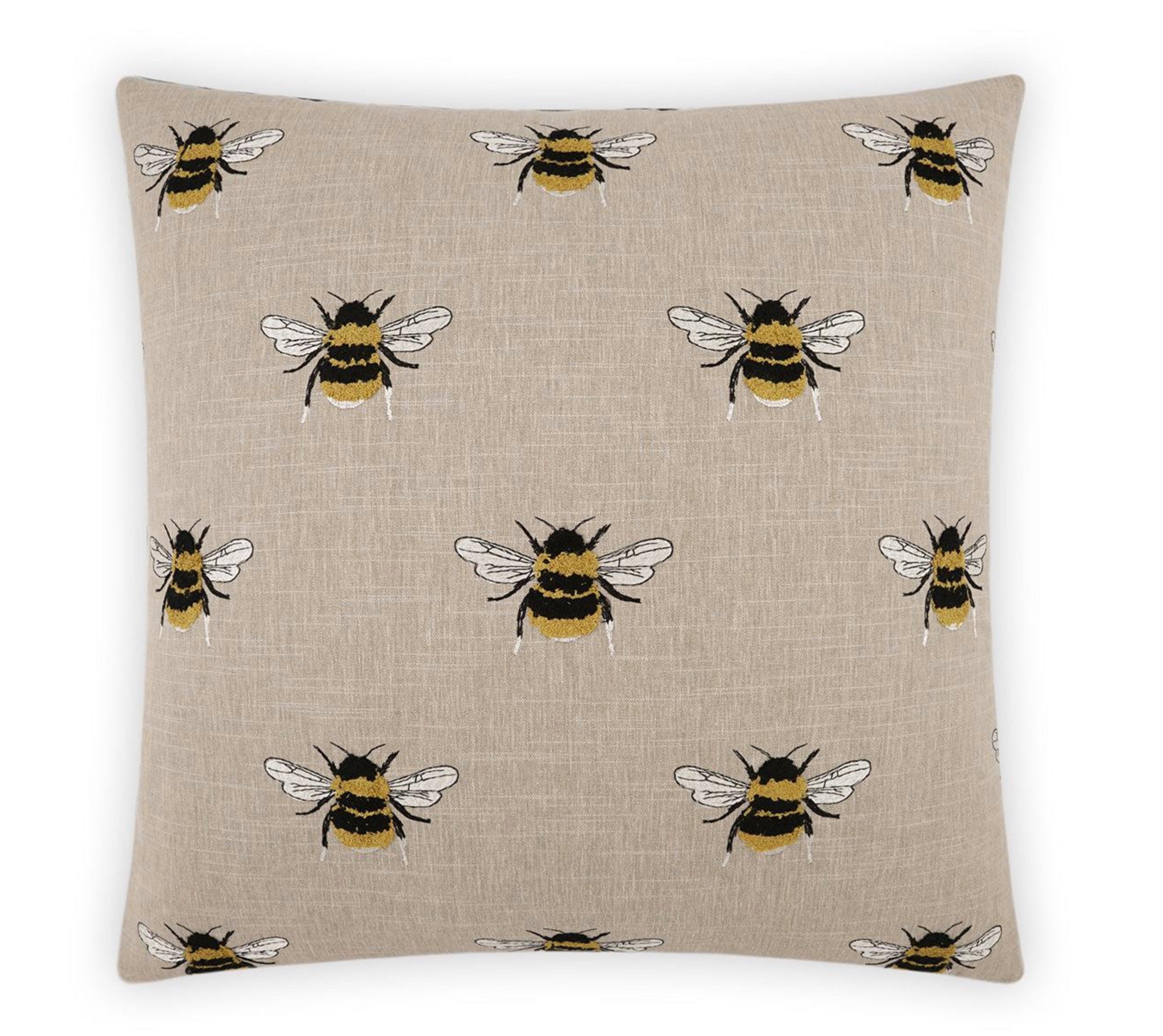 Busy Bee Linen Pillow