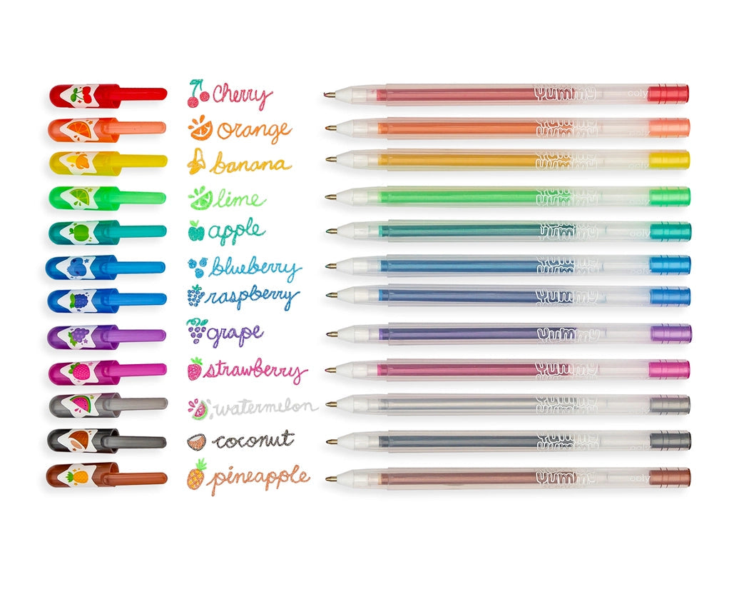 Yummy Yummy Scented Glitter Gel Pens