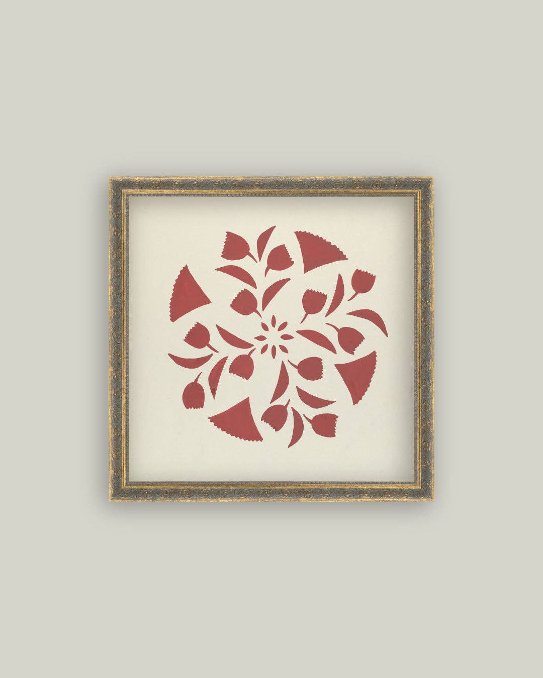 Red Stencil