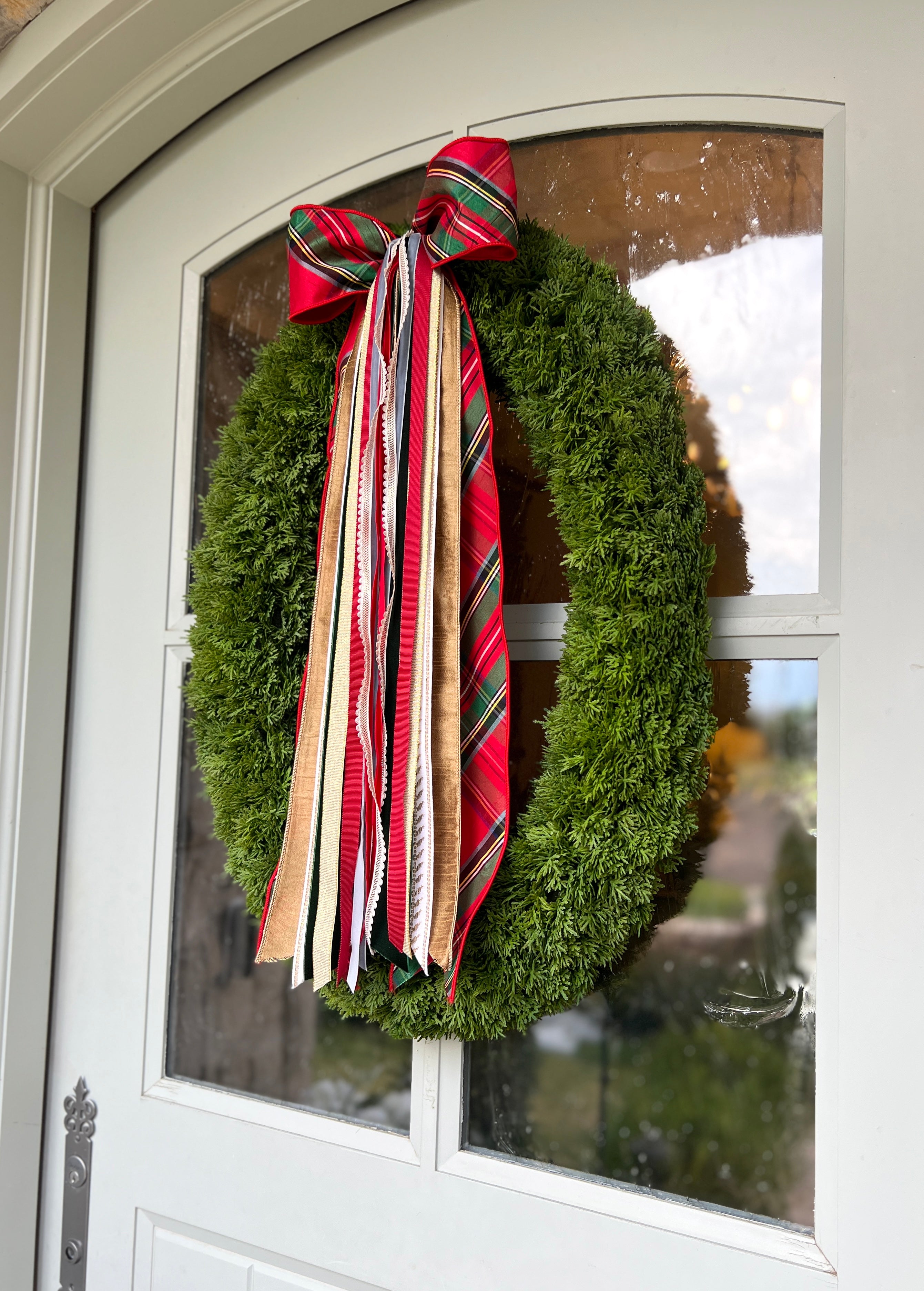 Christmas Tradition Wreath Ribbon