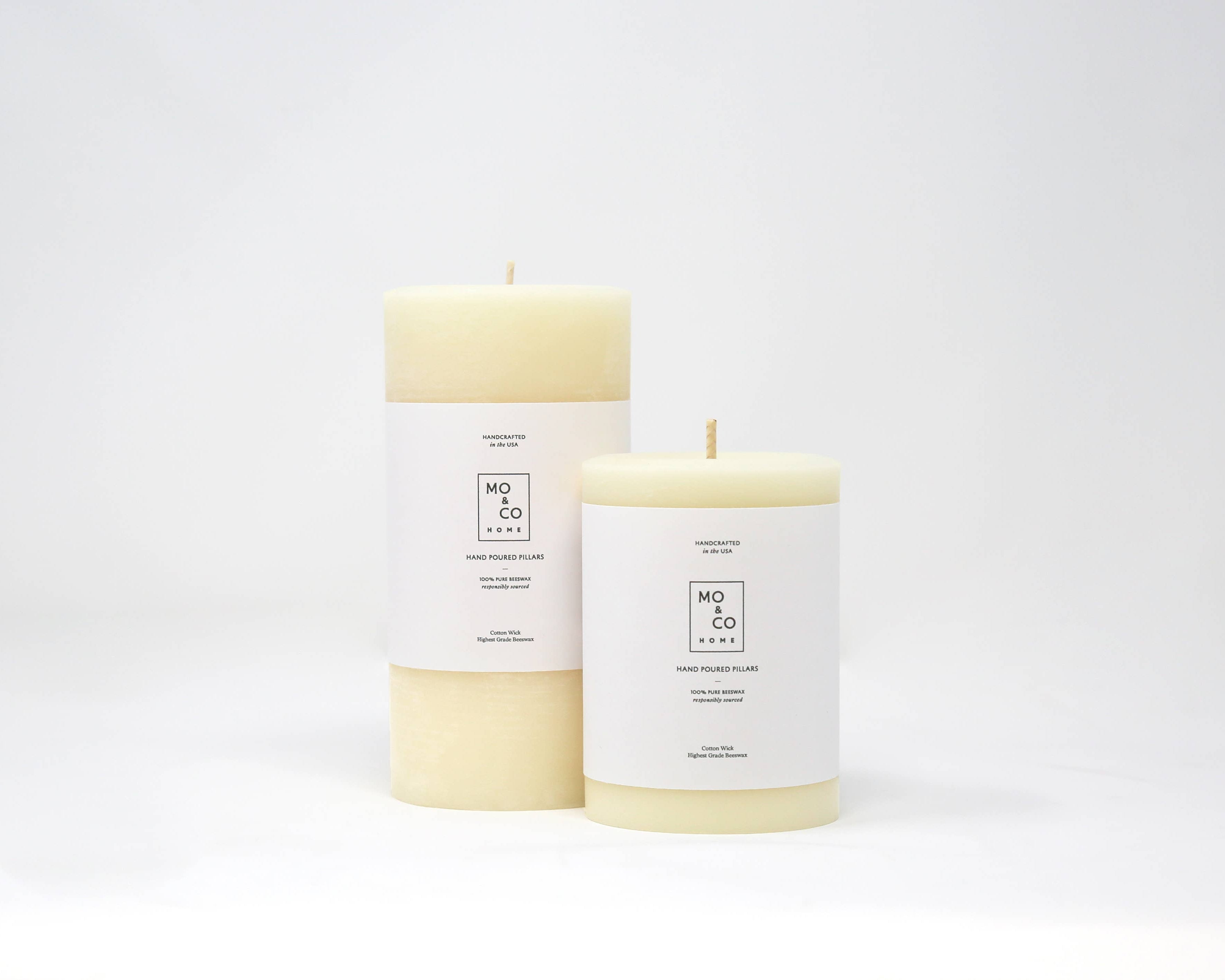 Beeswax Pillar Candle