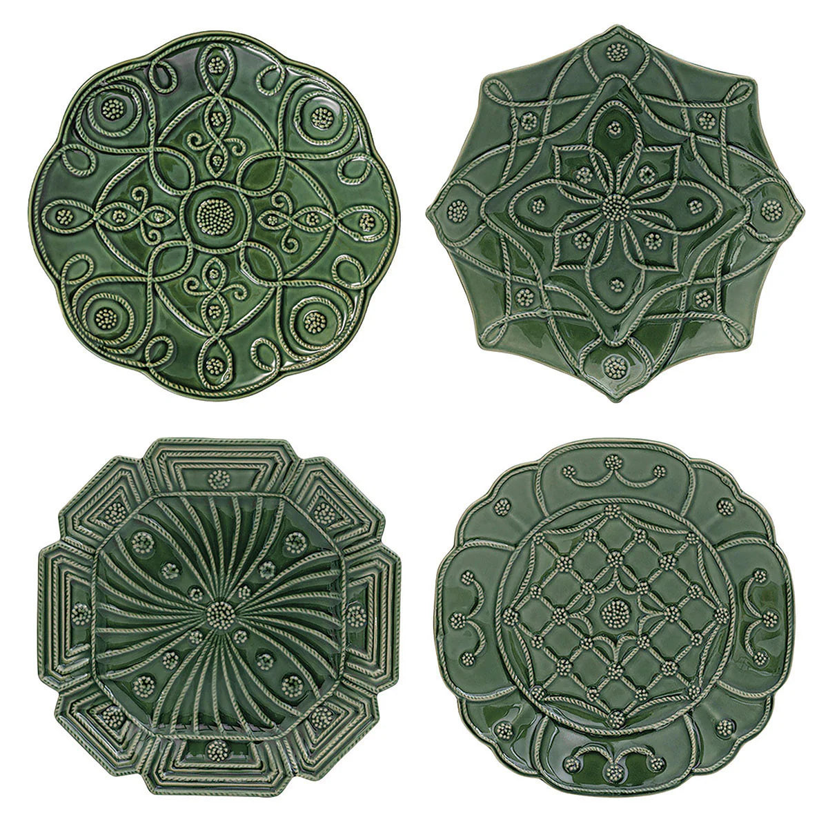 Jardins du Monde Dessert/Salad Plate Set