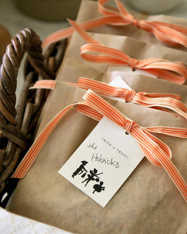 Trick or Treat Silhouette Tags