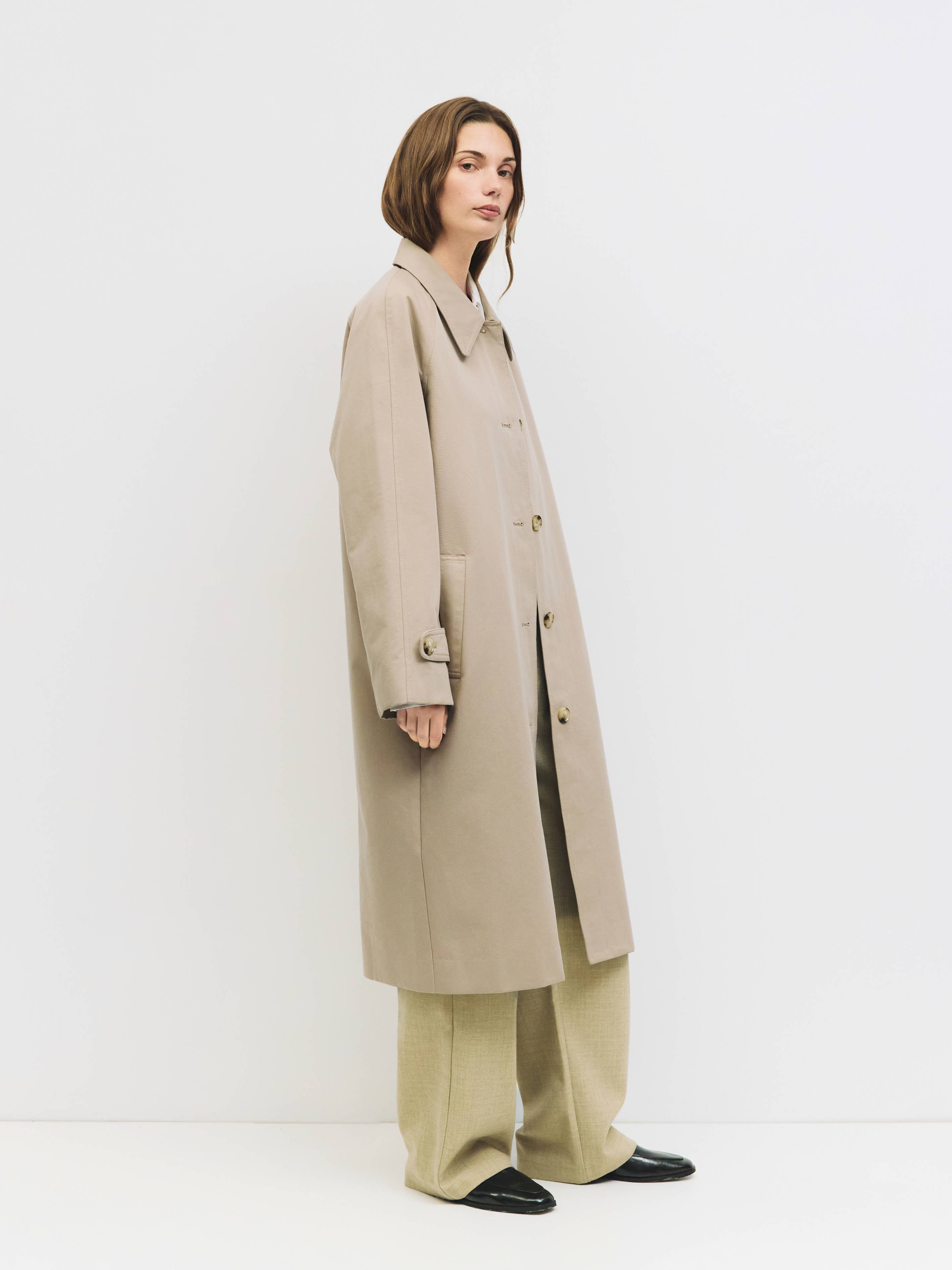 The Serena Coat Beige