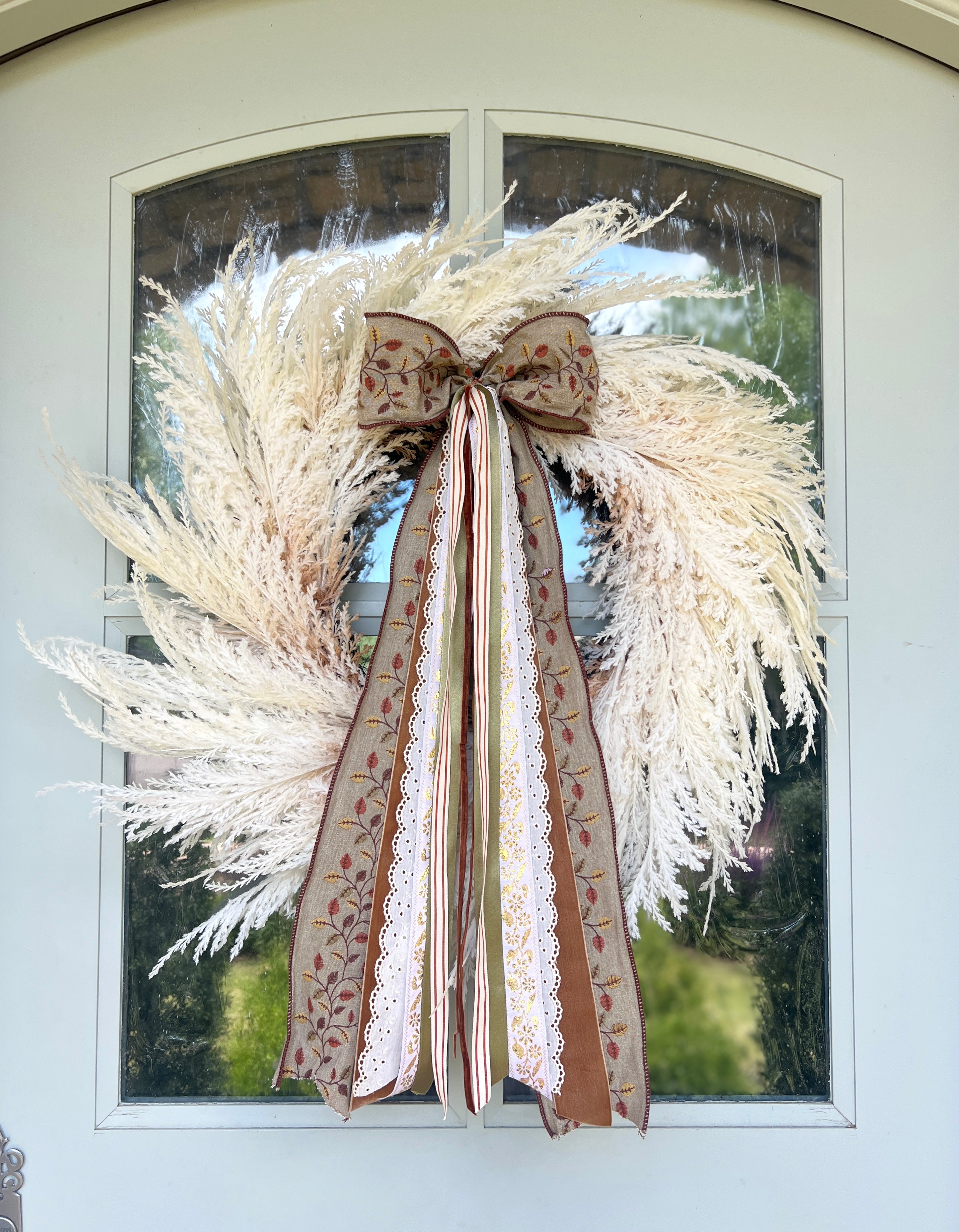 Falling Leaves Wreath Ribbon