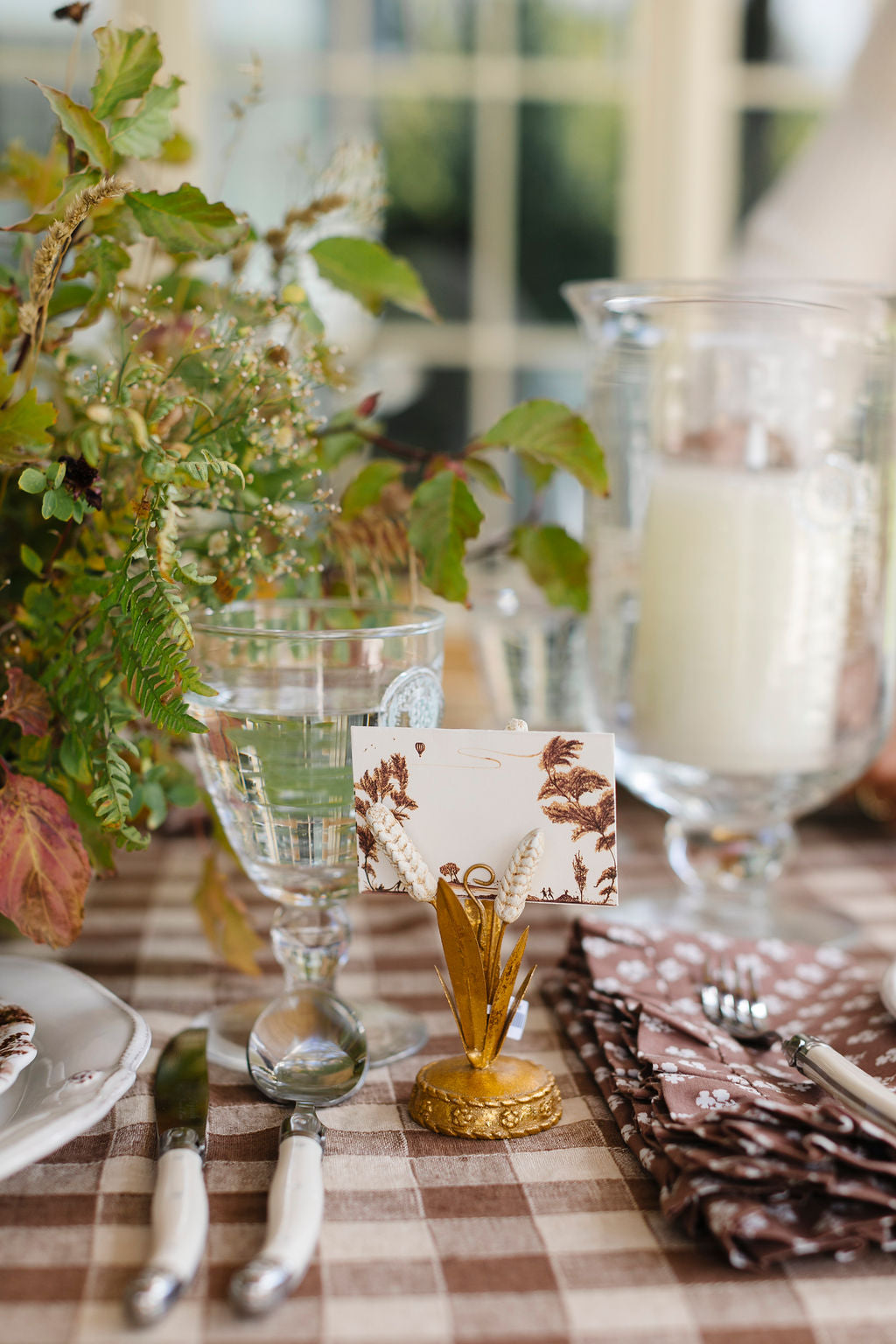 Country Estate Harvest Place Card Set