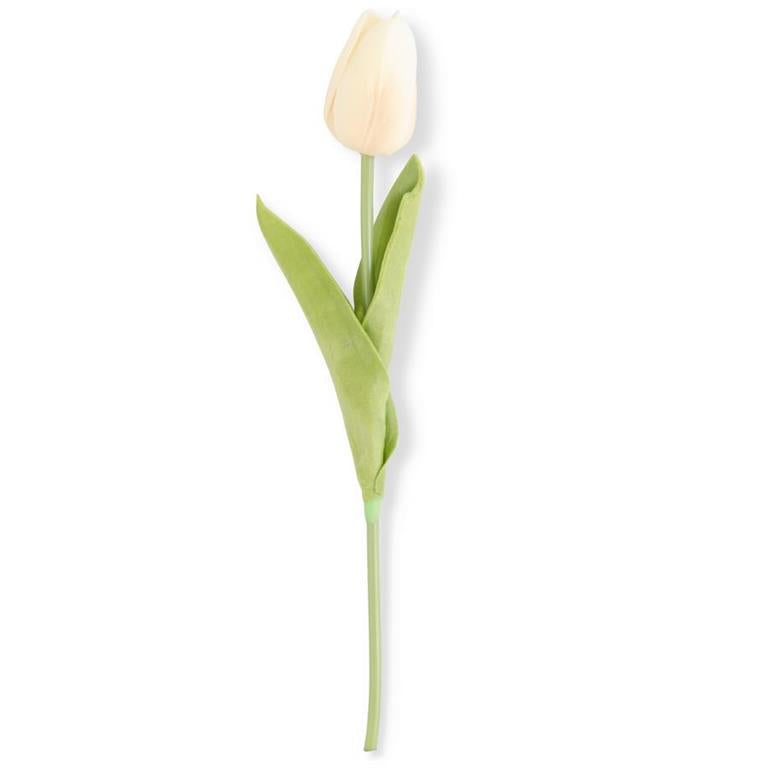 Light Peach Real Touch Mini Tulip Stem