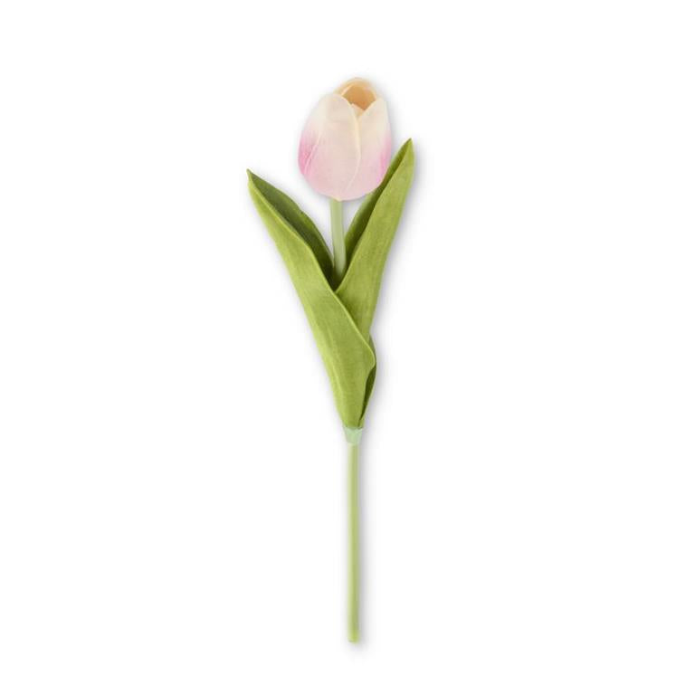 Pink Real Touch Mini Tulip Stem