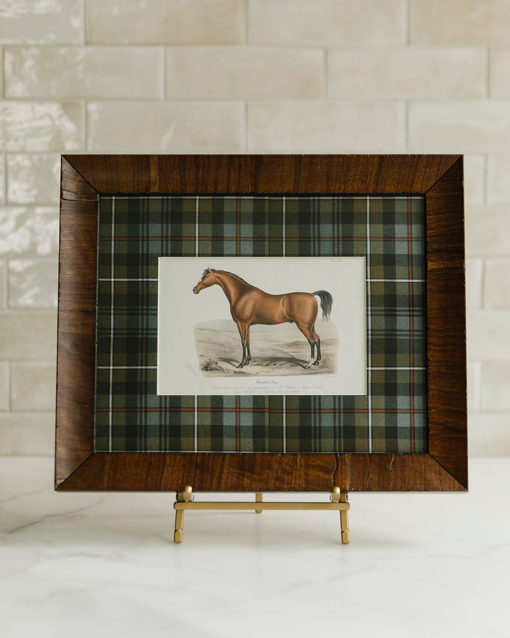 Vintage Equestrian Bookplate