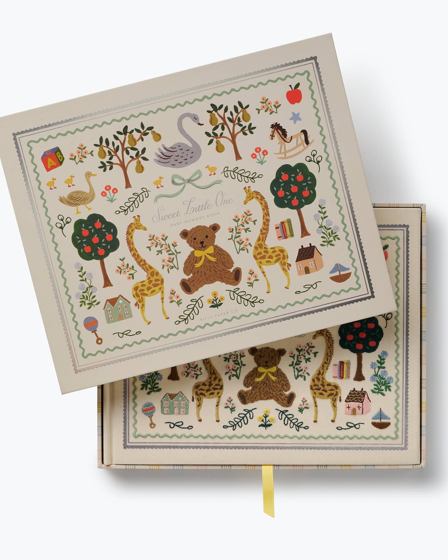 Embroidered Baby Book