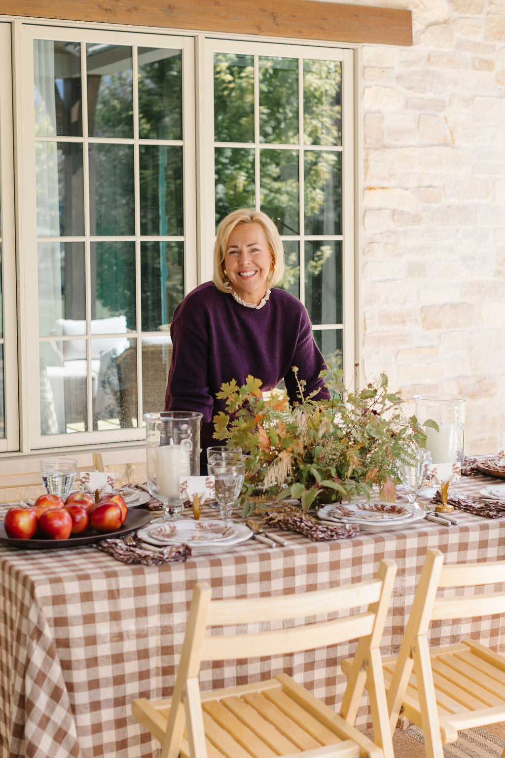 Before the Tree Goes Up, the Table Comes First