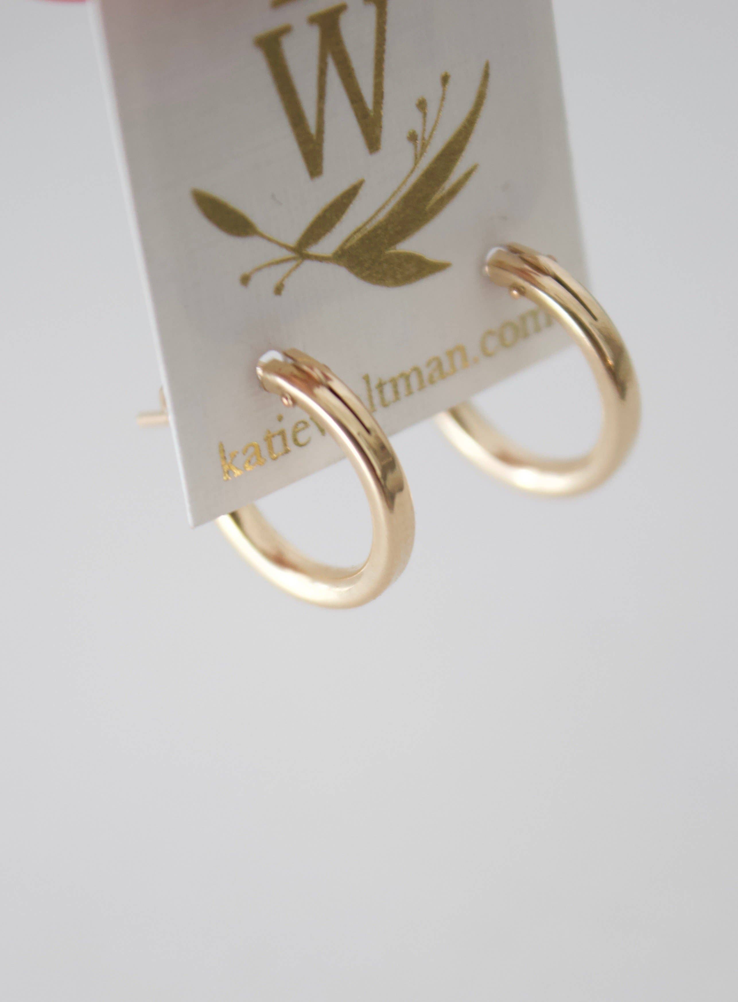 Small Gold Filled Hoops