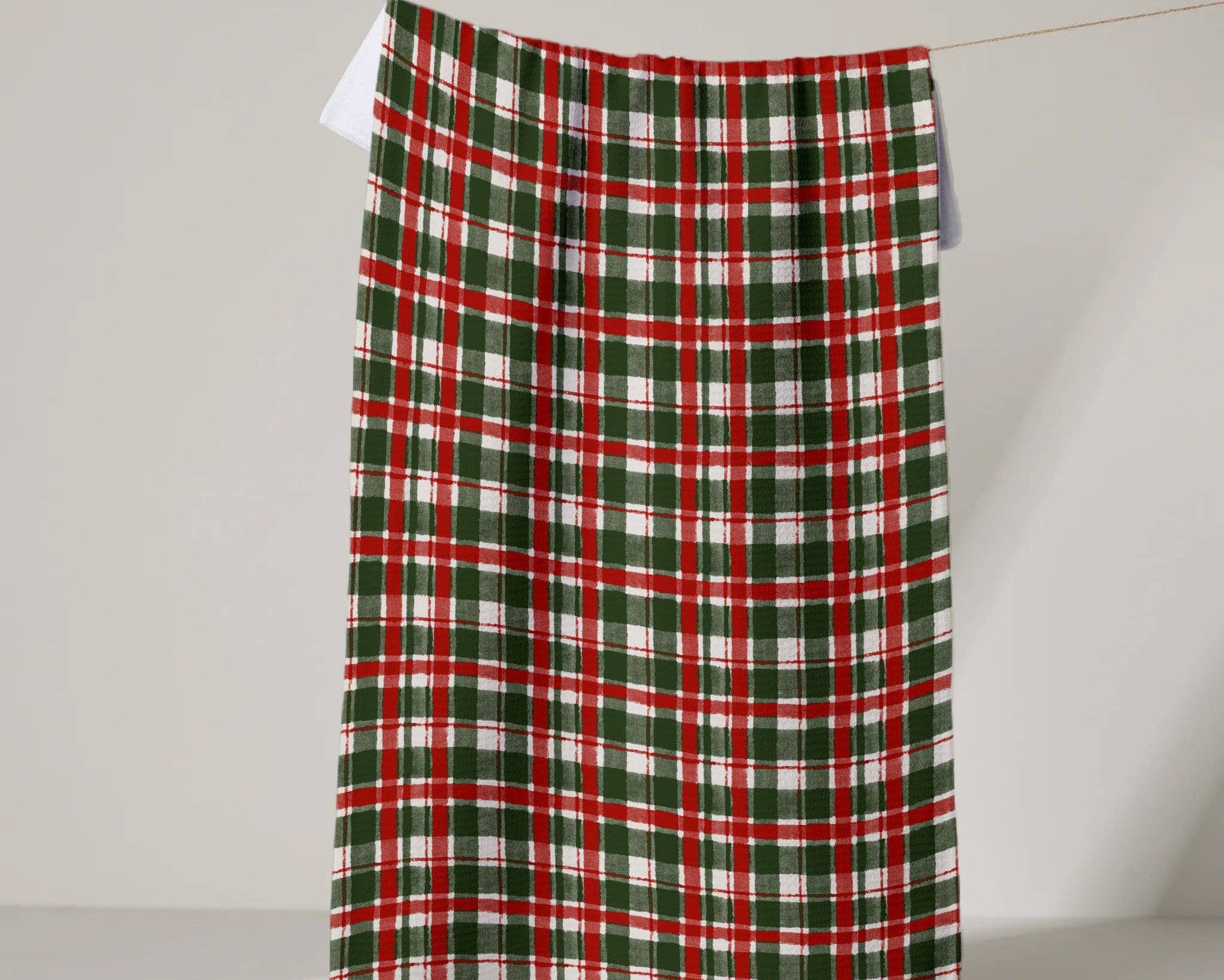 Plaid Tea Towel