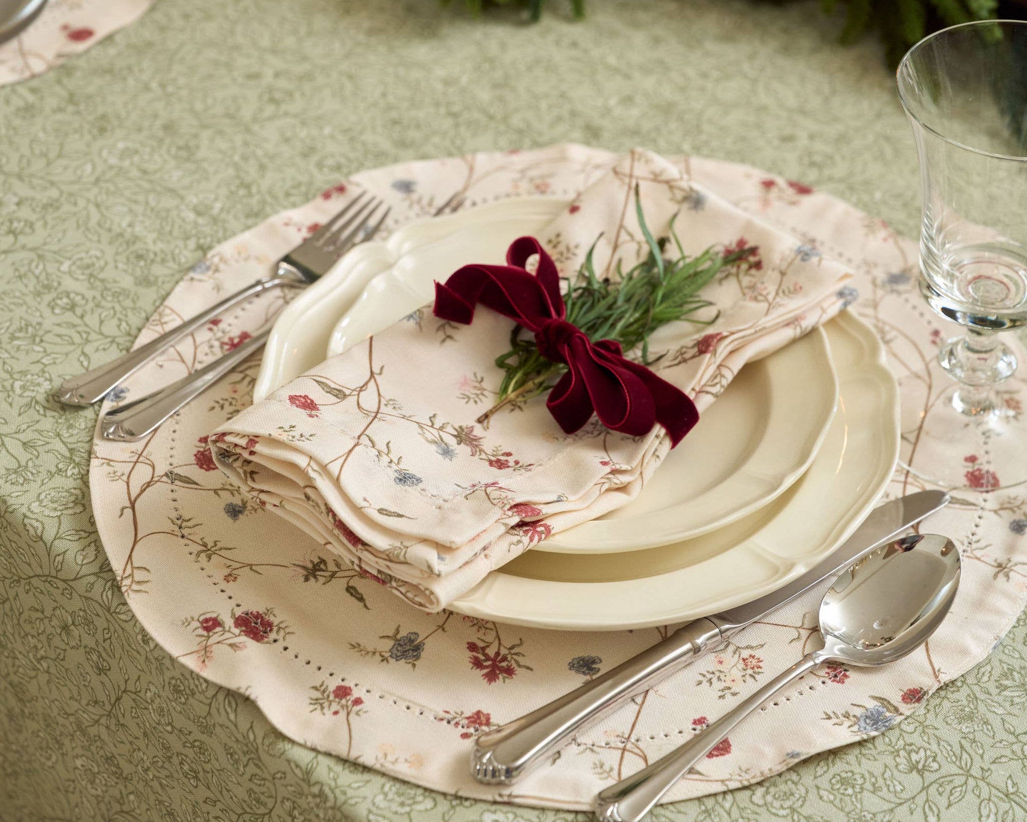 Floral Cotton Napkin