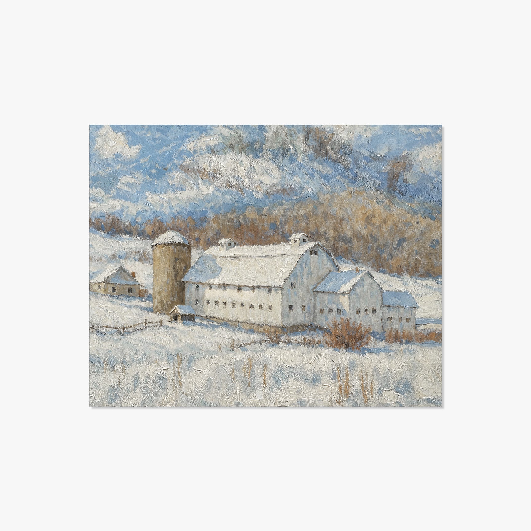 Winter Barn