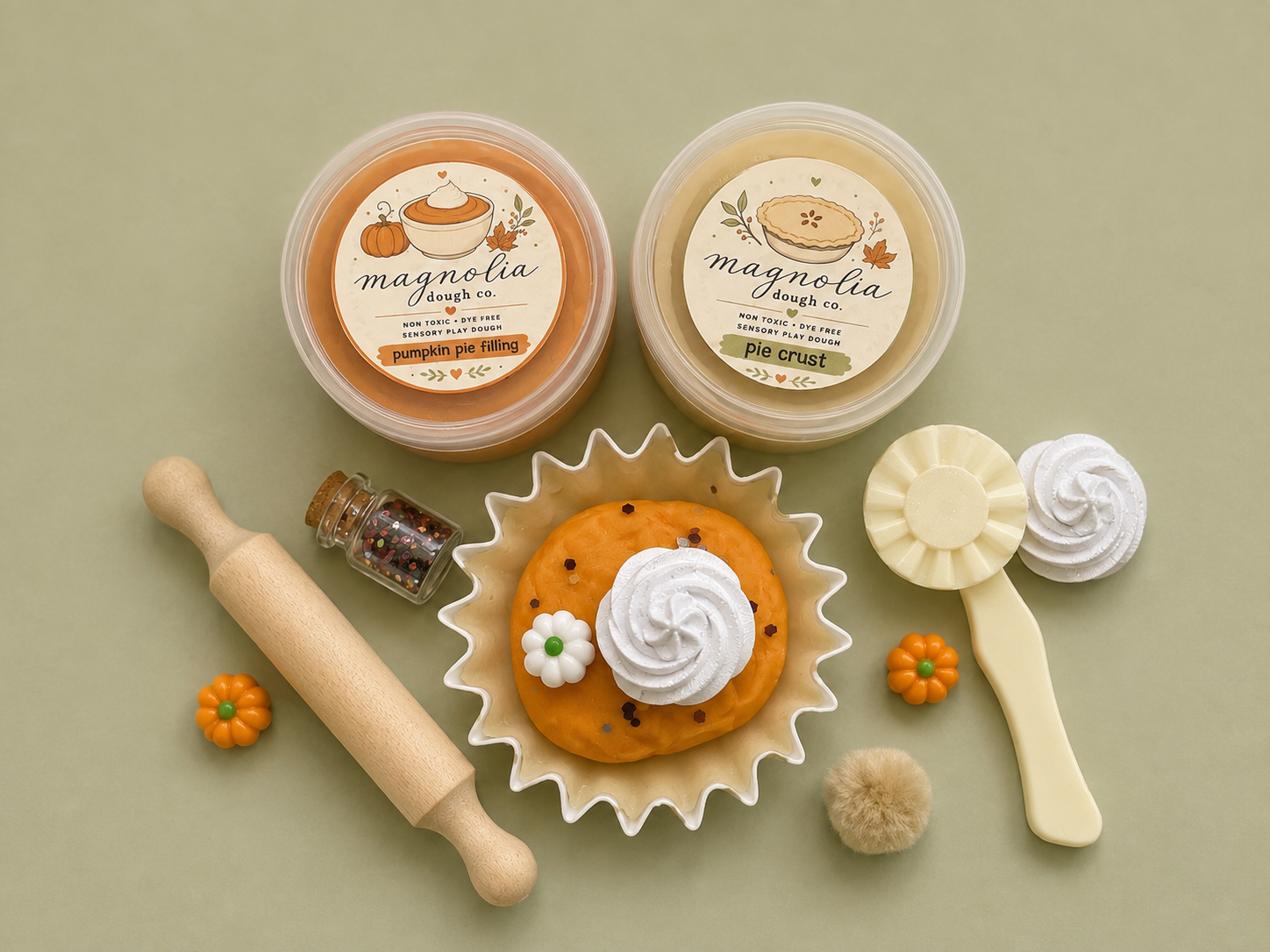 Pumpkin Pie Sensory Play Kit