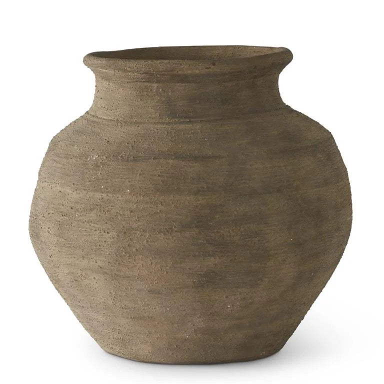 Tan Textured Terracotta Jug