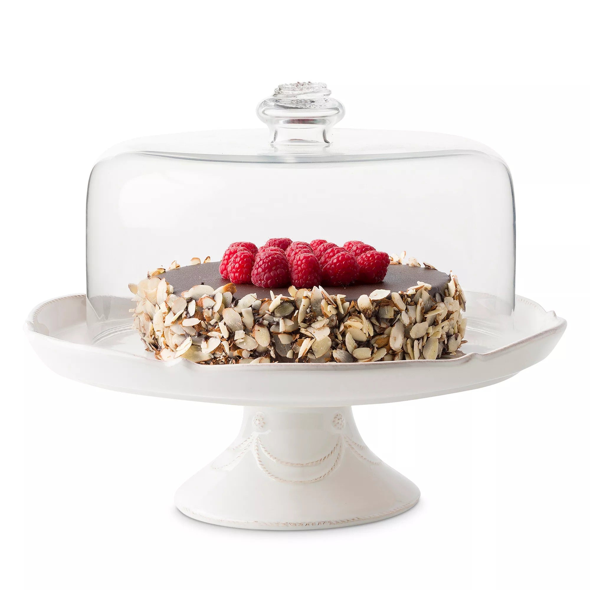 Berry & Thread Cake Stand - Whitewash