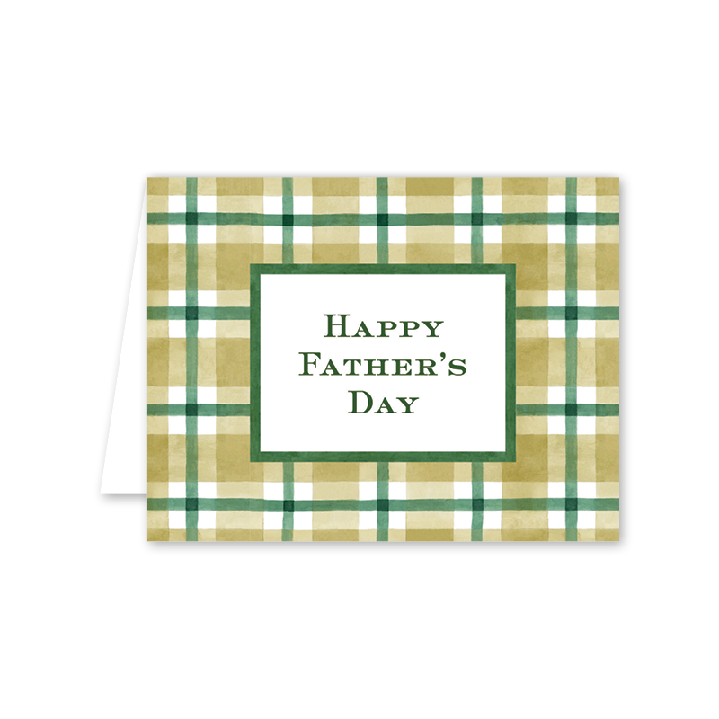 Pheasant Plaid Father's Day