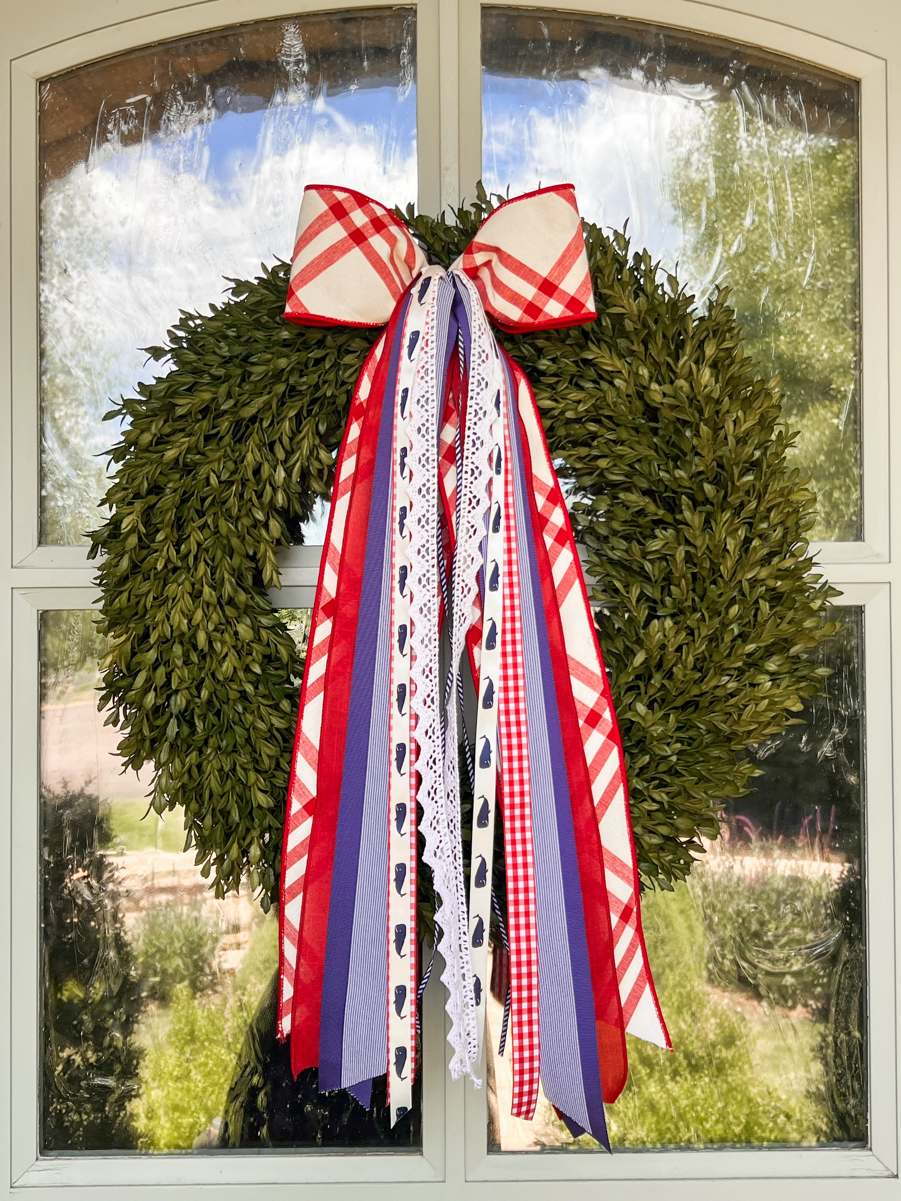 Cape Cottage Wreath Ribbon