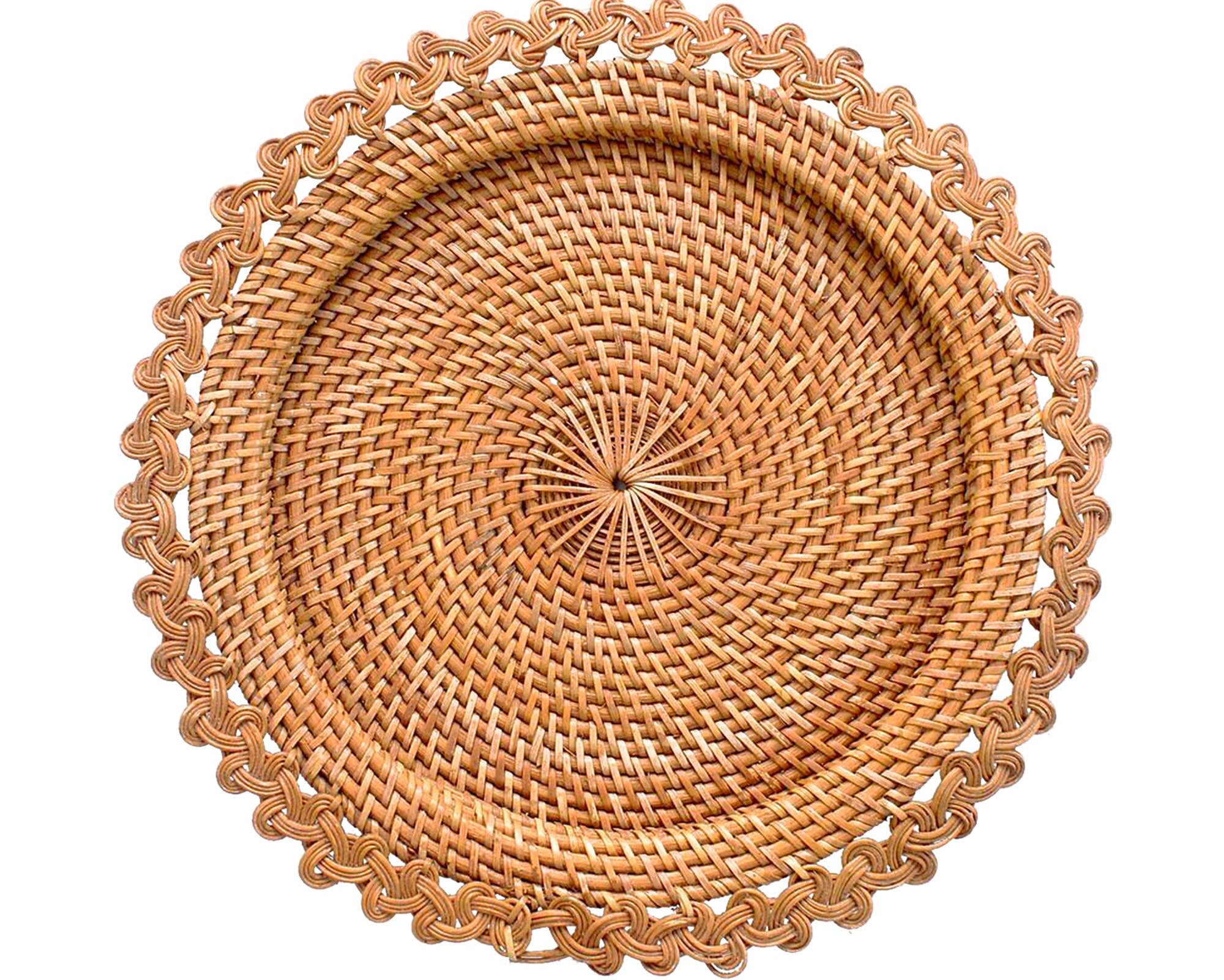Rattan Woven Wicker Charger