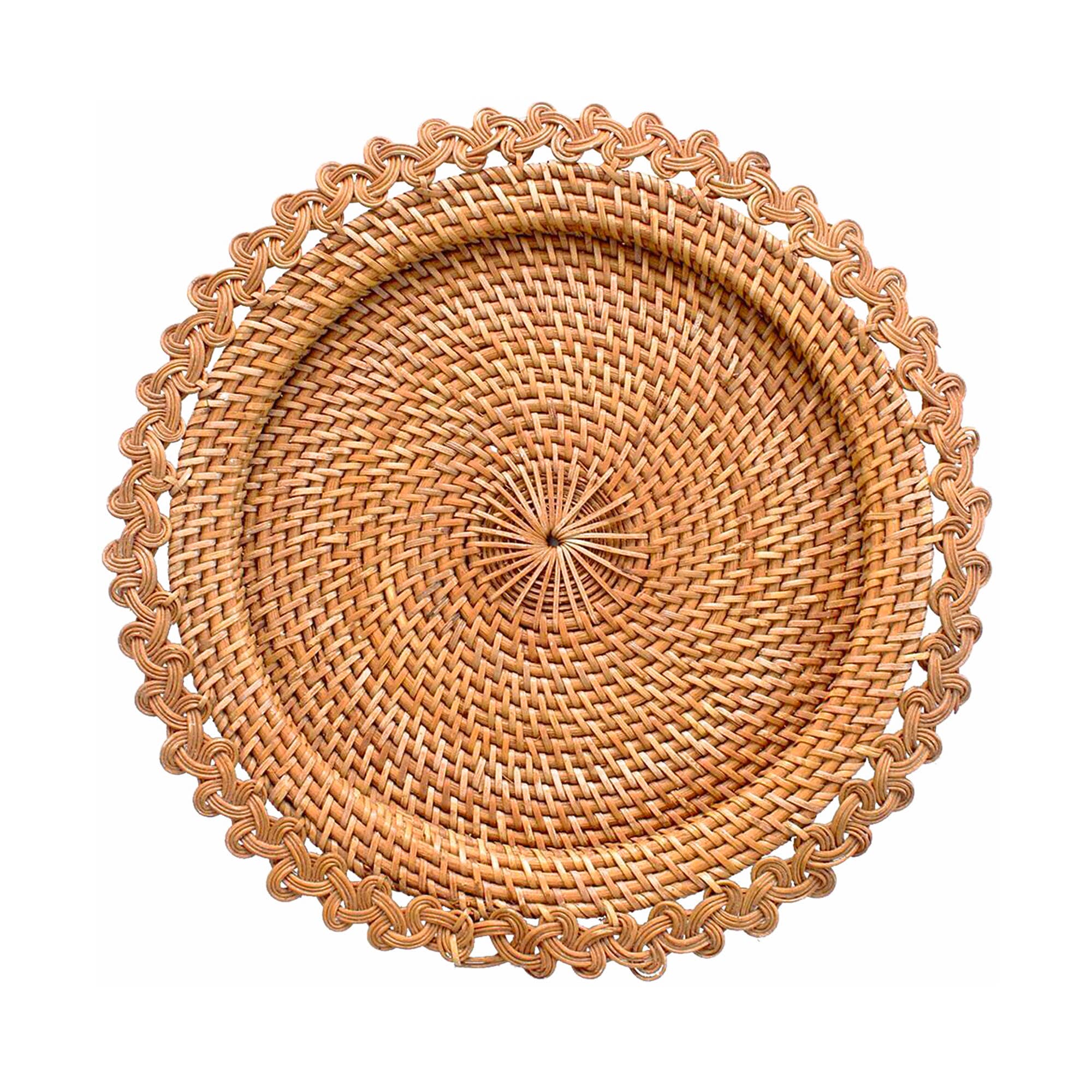 Rattan Woven Wicker Charger