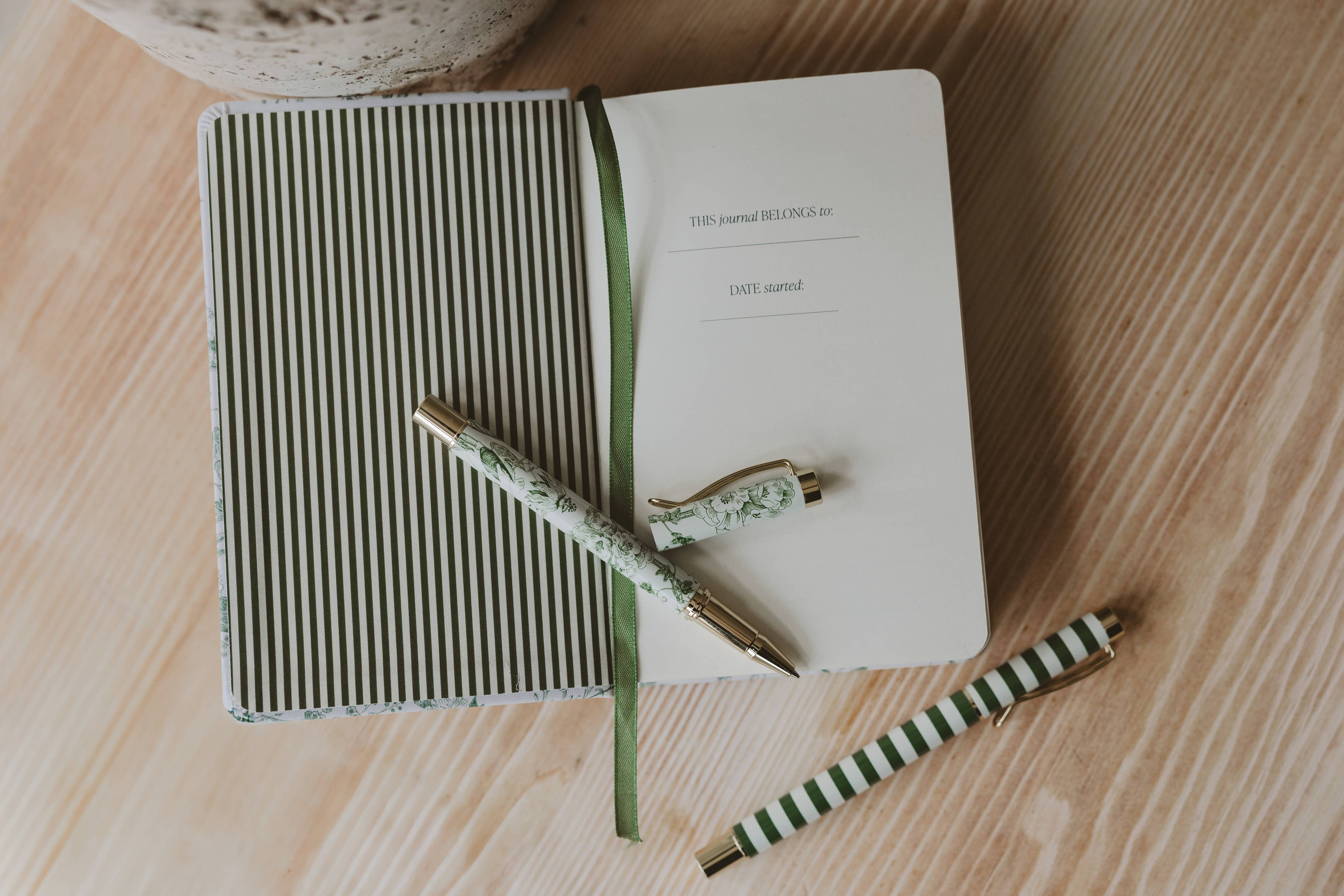 Mom's One Line A Day Leather Journal