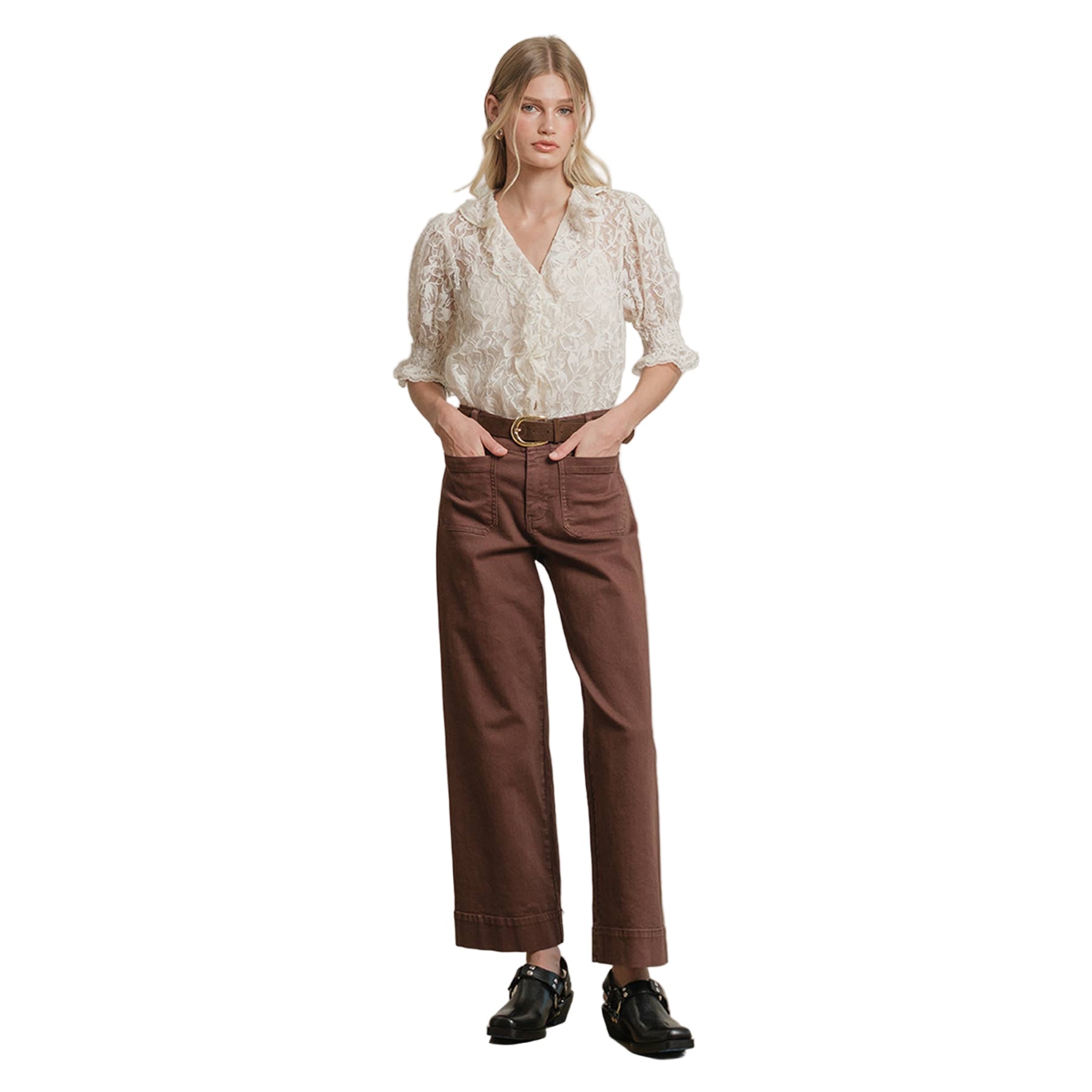 High Waist Everyday Wide Leg Pants