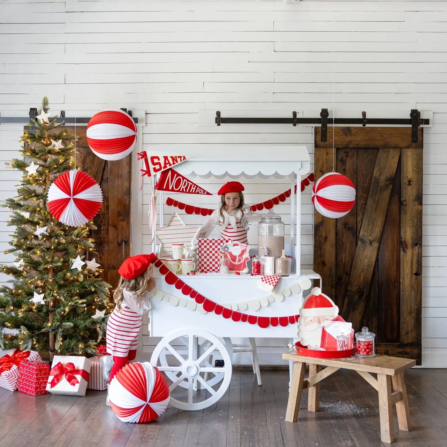 Letter To Santa Shaped Paper Plates