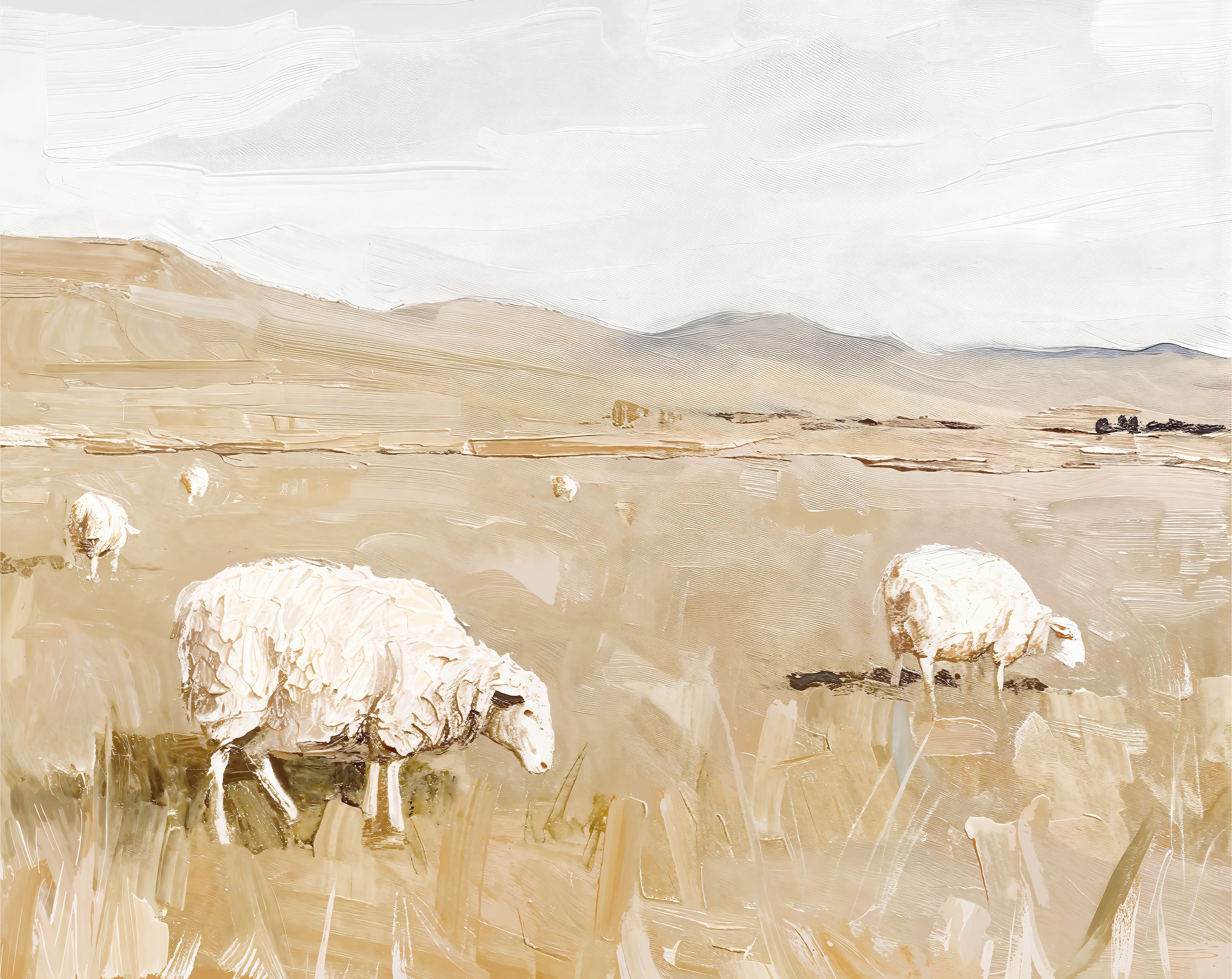 Sheep in Field