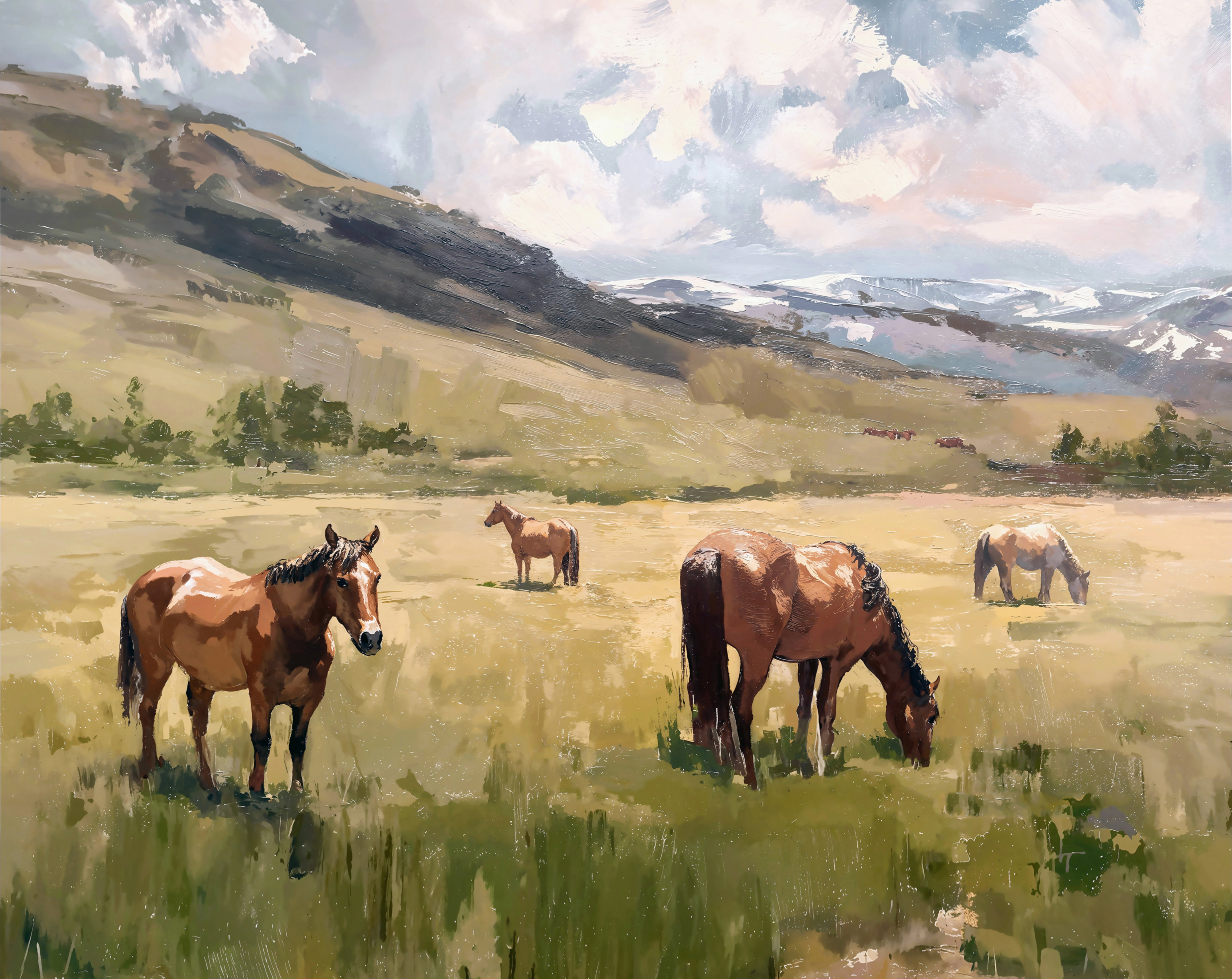 Field of Horses