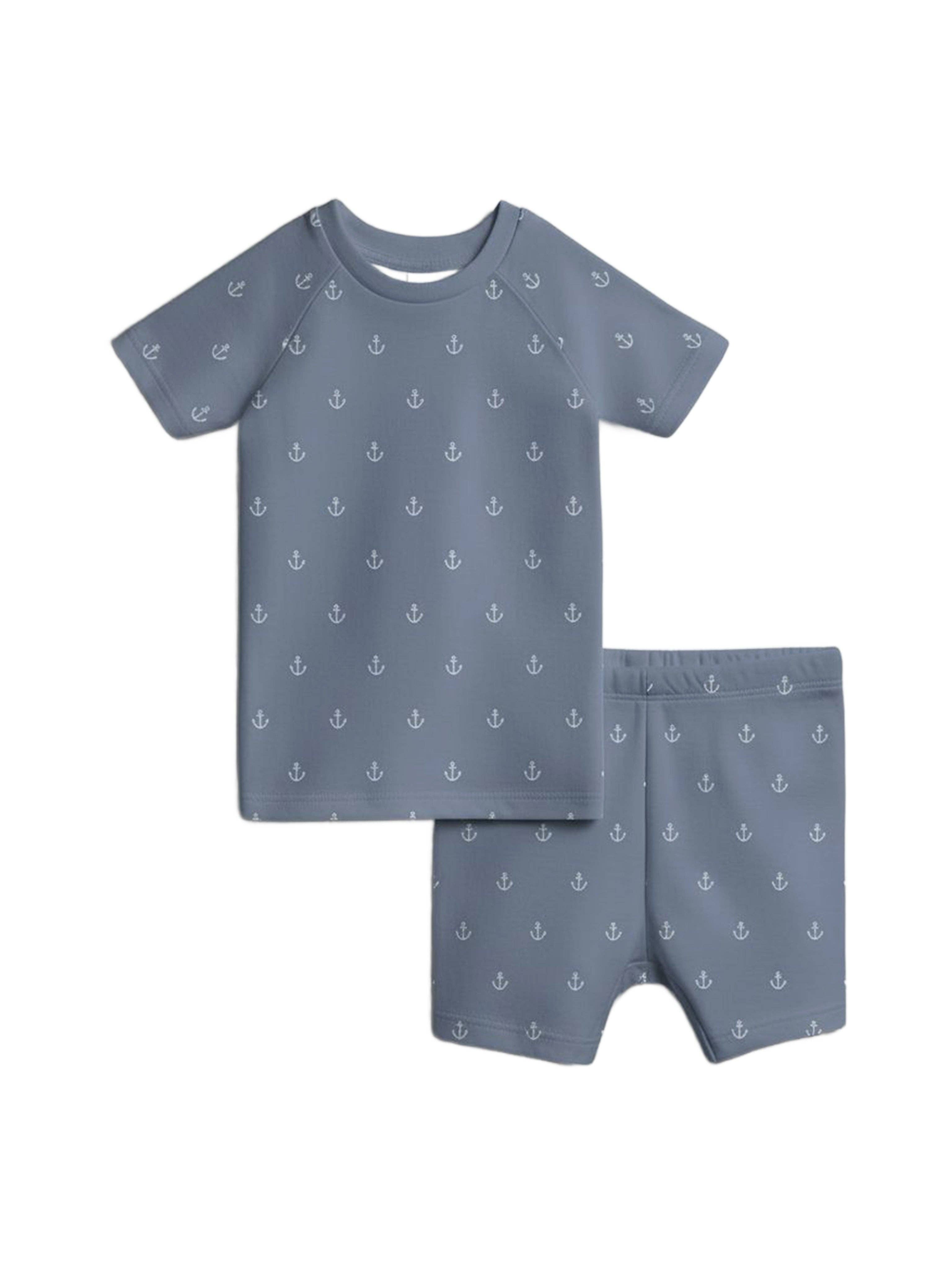 Anchor Short Sleeve Jammie Set
