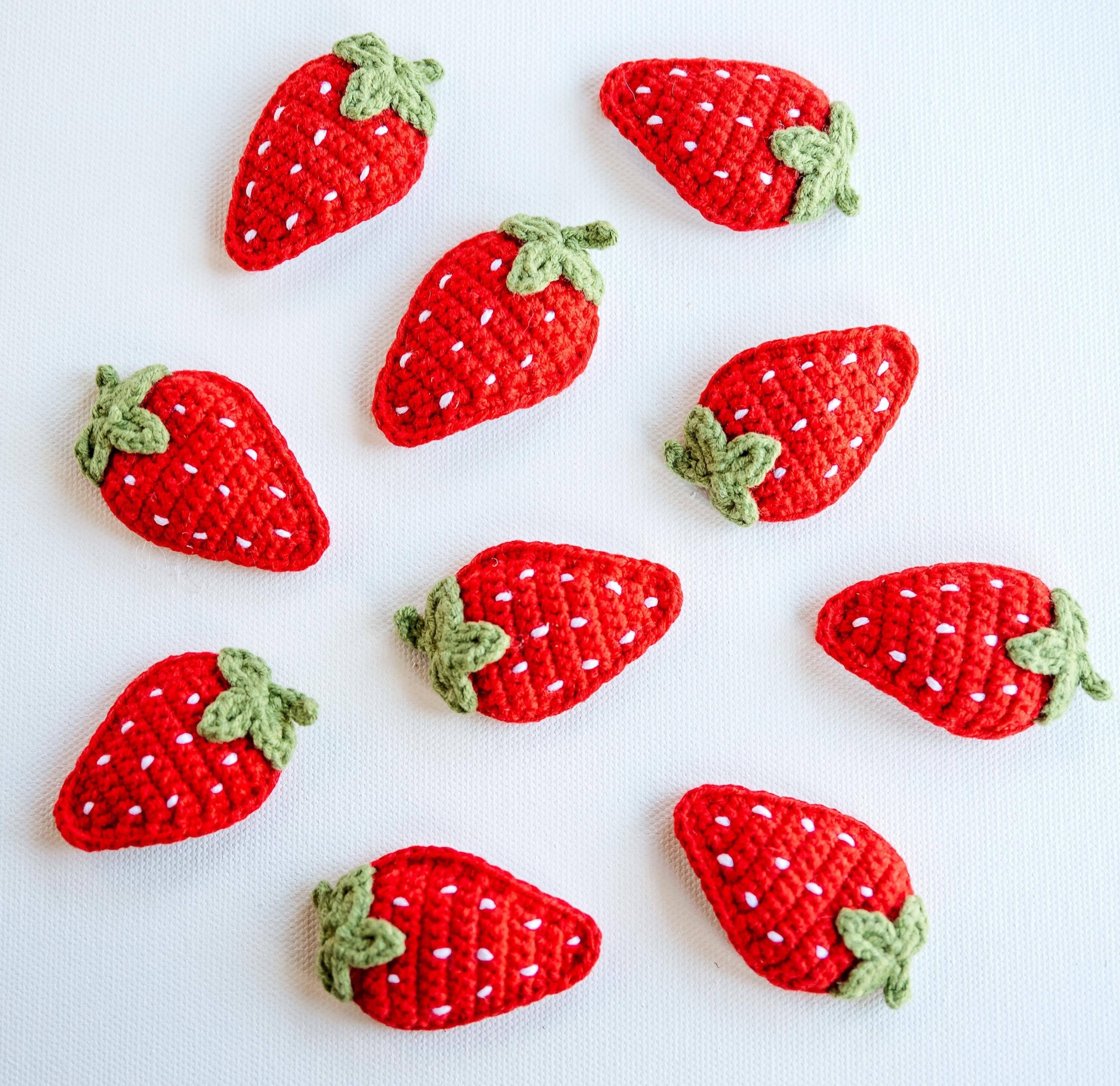 Strawberry Hair Clips