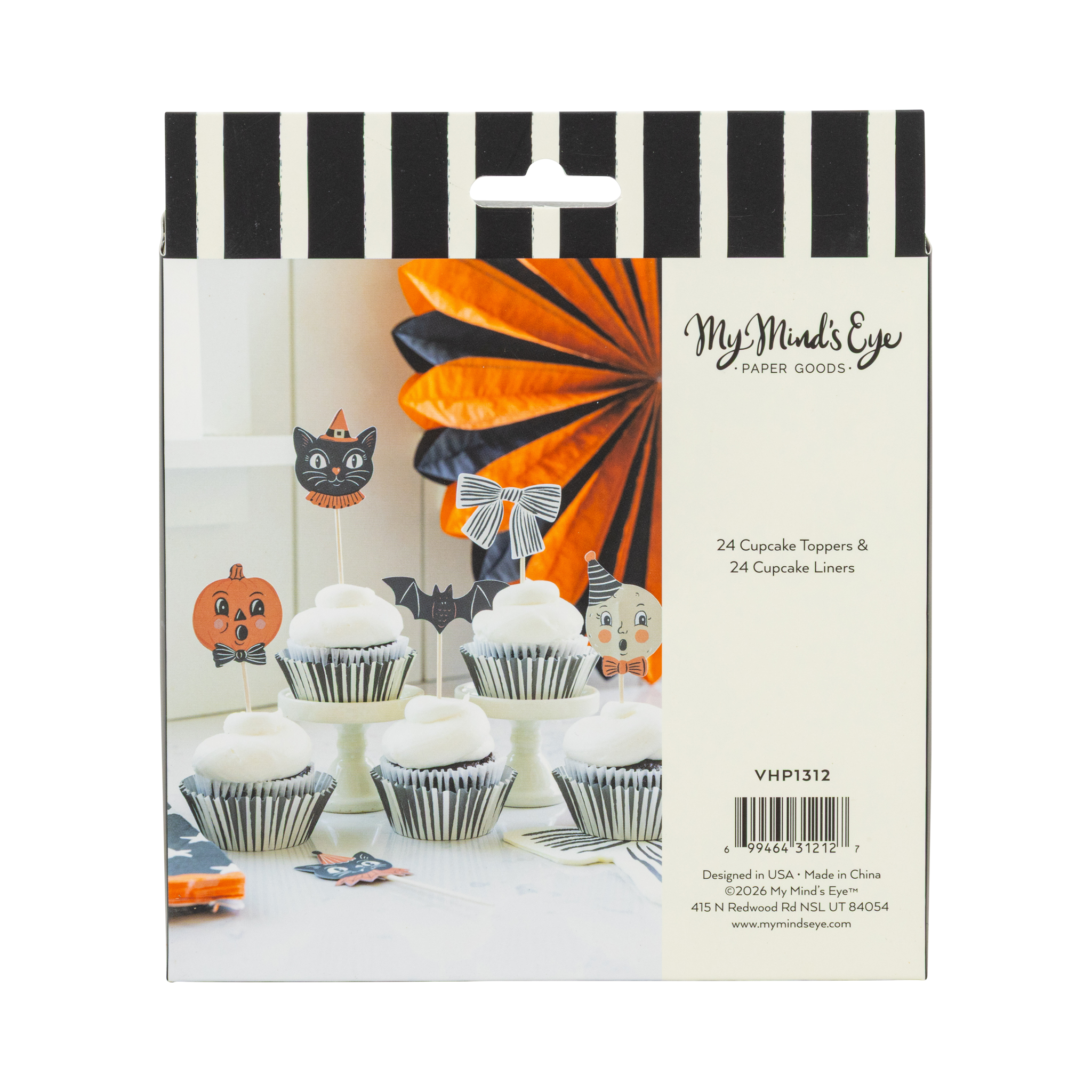 Vintage Halloween Cupcake Kit