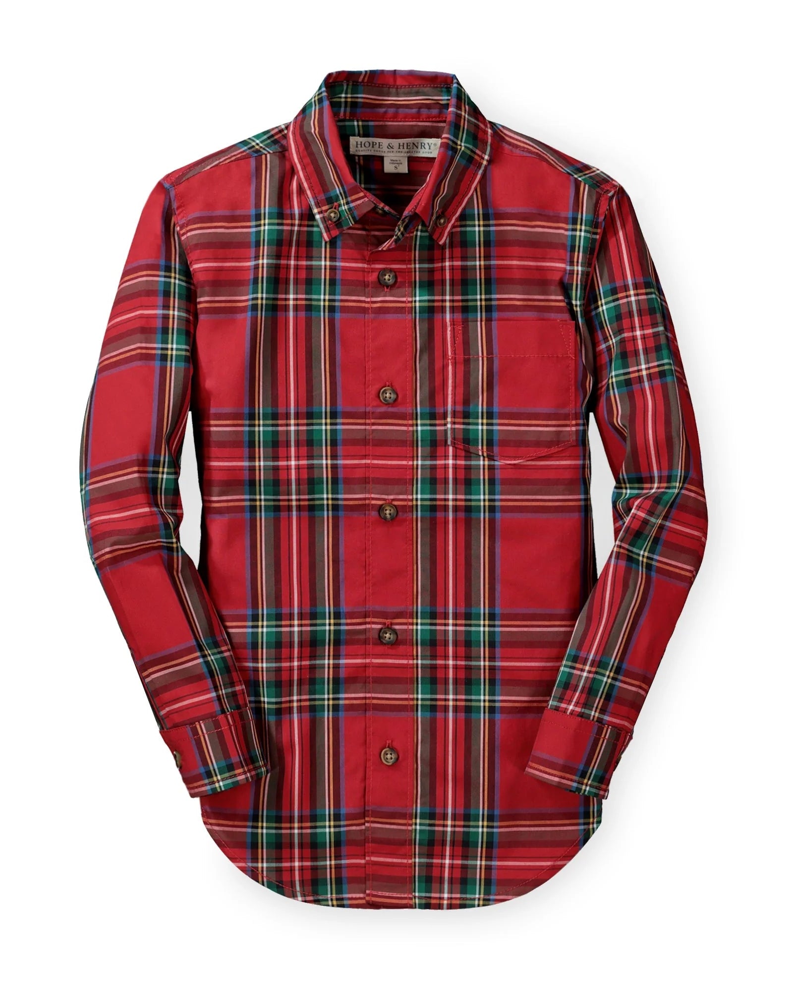 Organic Stretch Poplin Shirt
