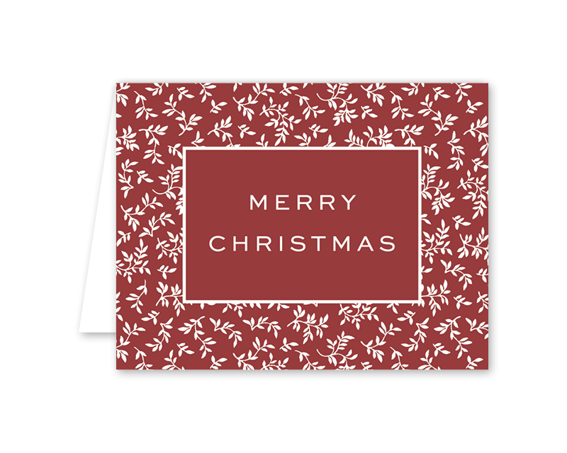 Red Vine Christmas Card