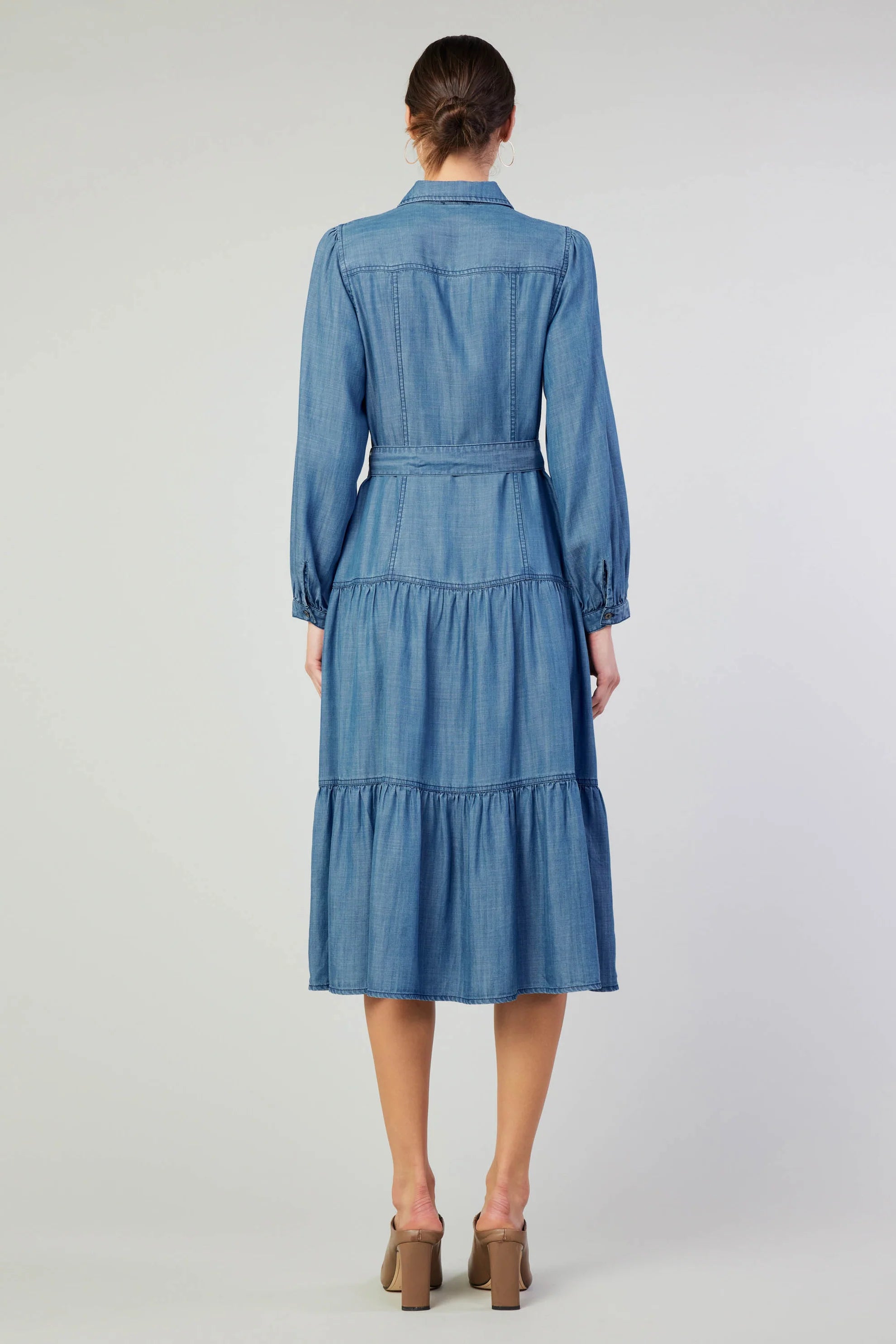 Belted Shirt Dress