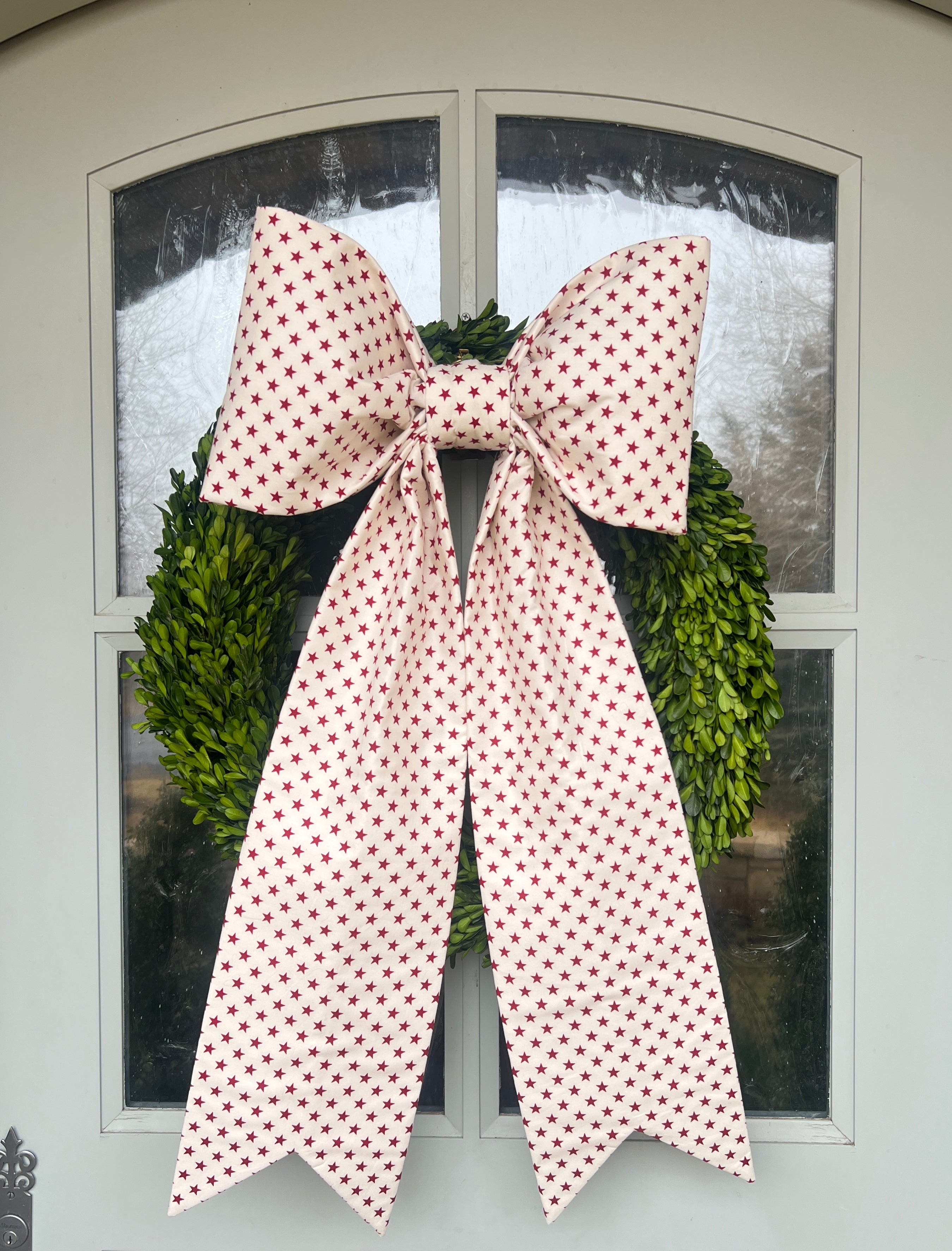 Liberty Star Red Large Bow