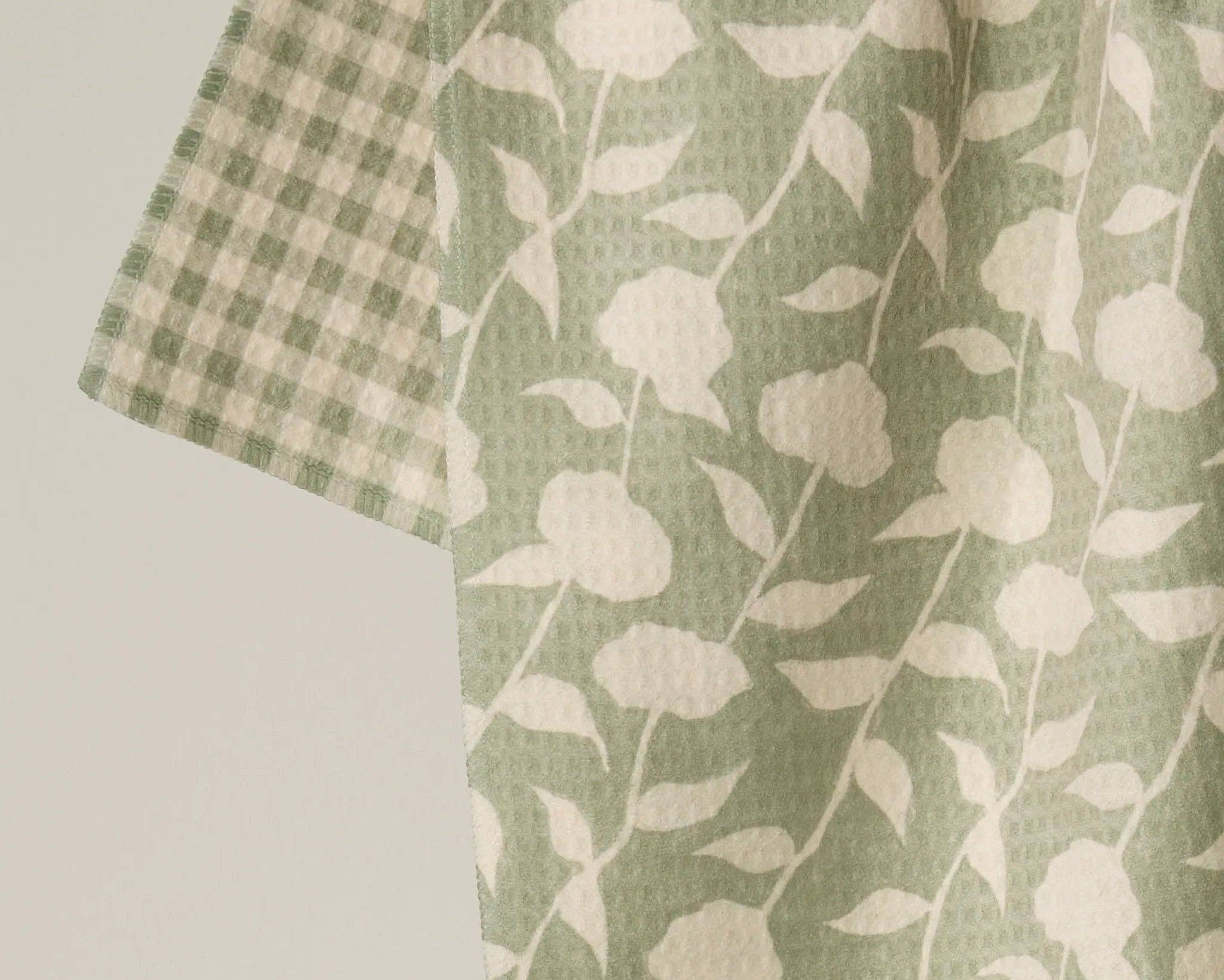 Sage Blossom Luxe Towel