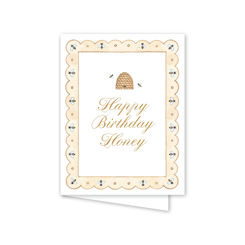 Honey Bee Birthday Card