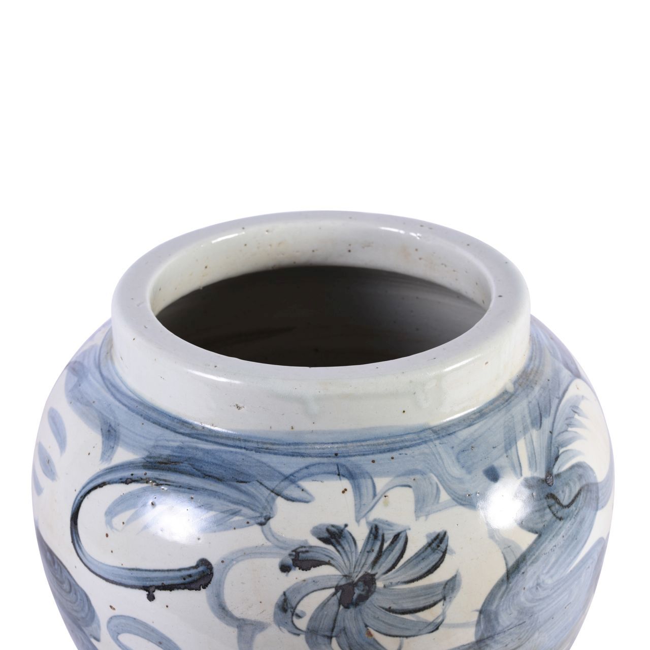 Silla Flower Wide Neck Jar