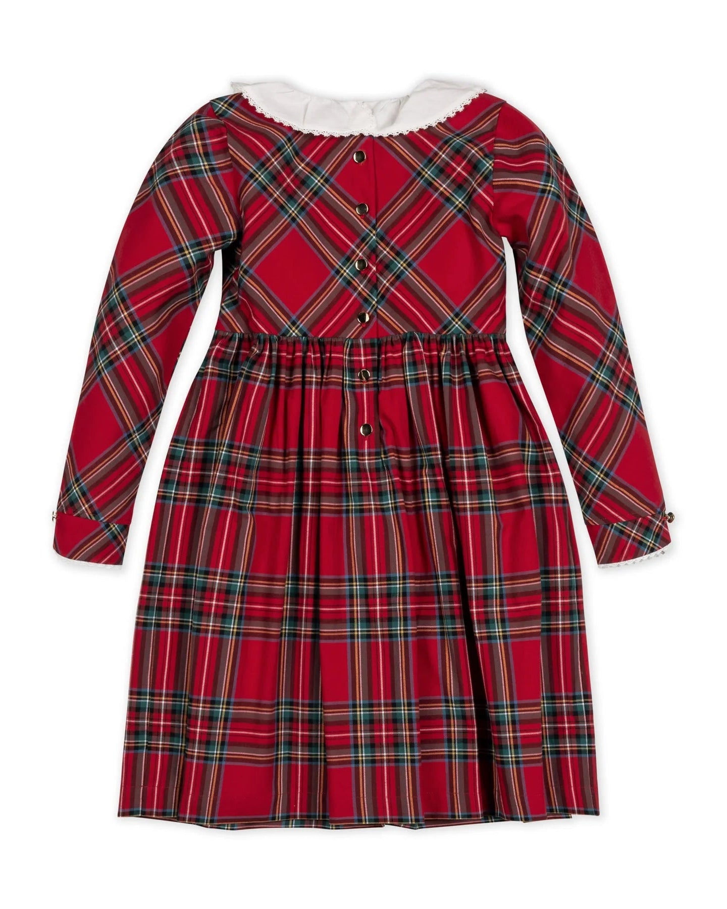 Organic Ruffle Collar Party Dress