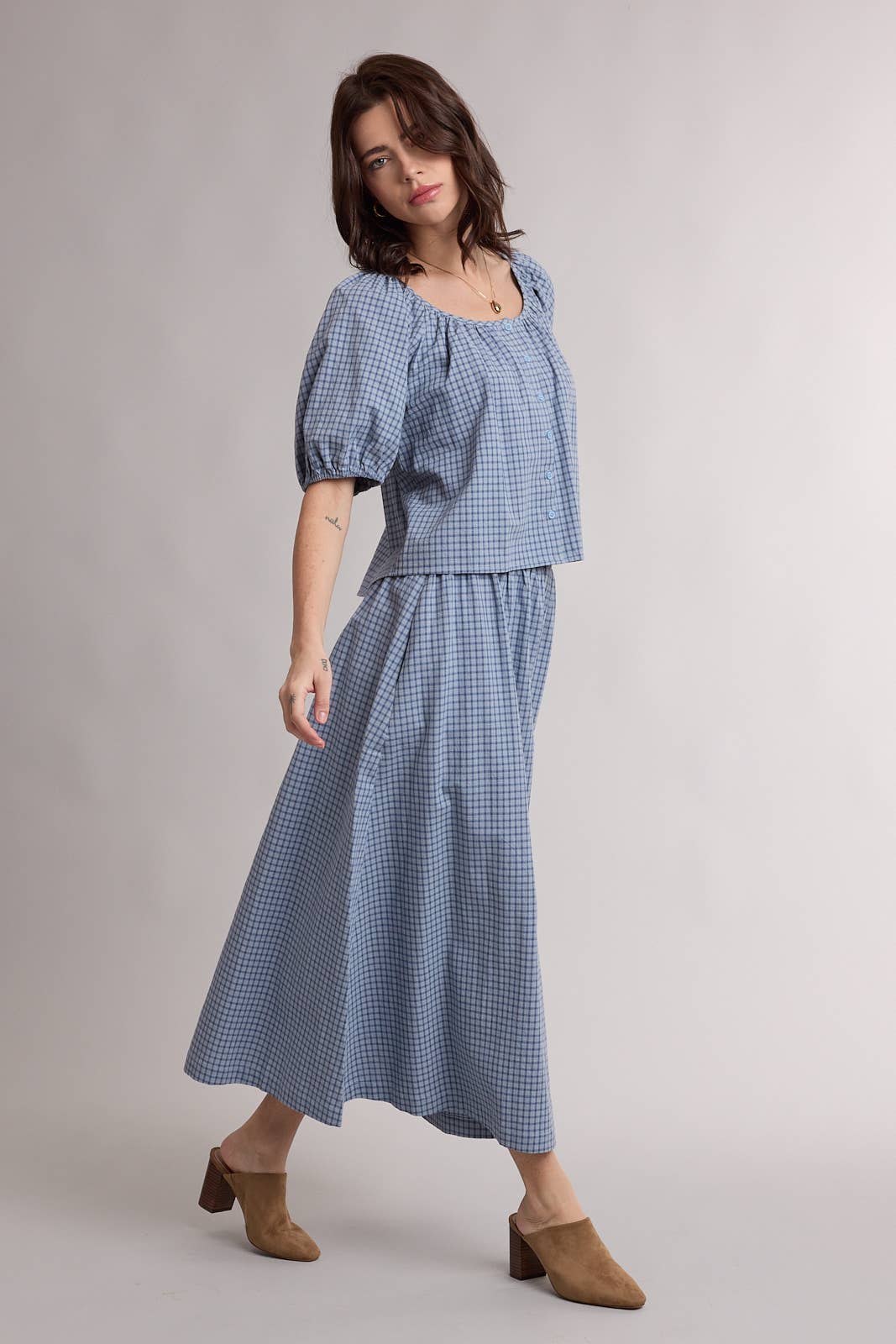 Ellis Plaid Set