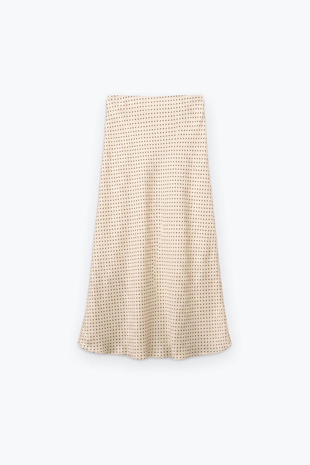 Dot Satin Skirt