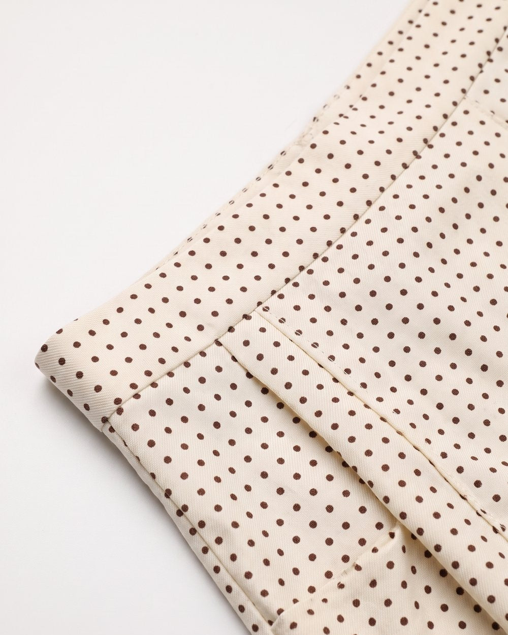 Dot Satin Skirt