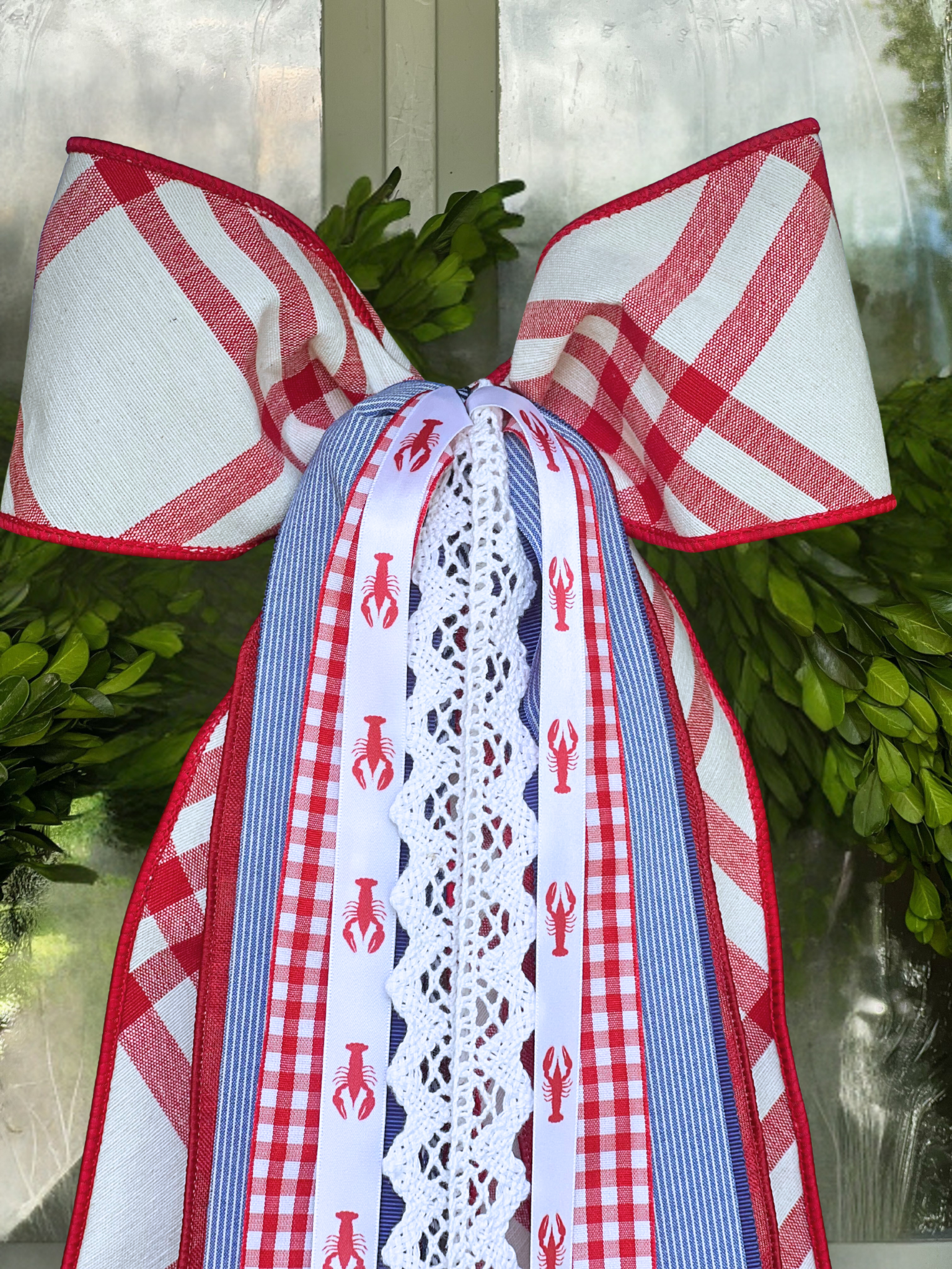 Cape Cottage Wreath Ribbon
